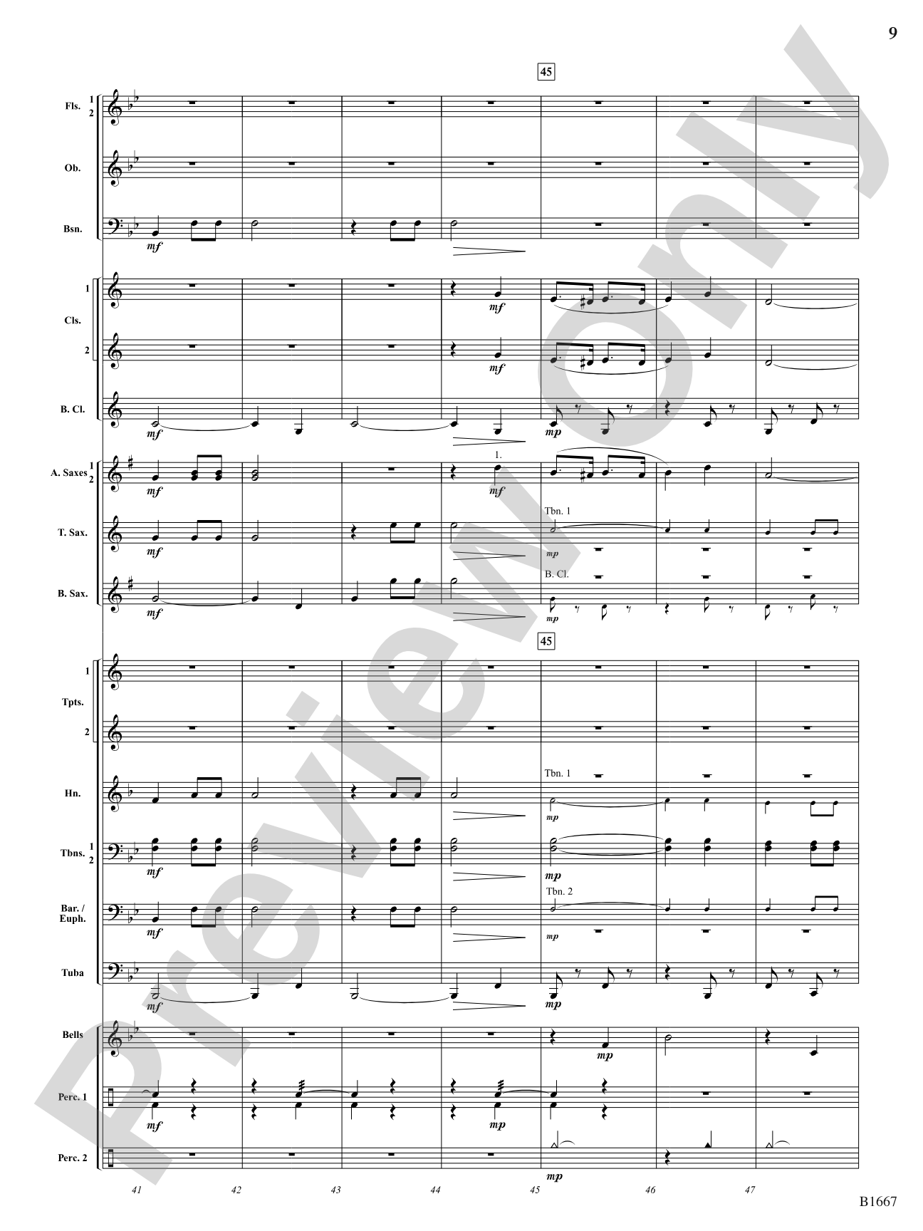 New Horizons: Concert Band Conductor Score & Parts