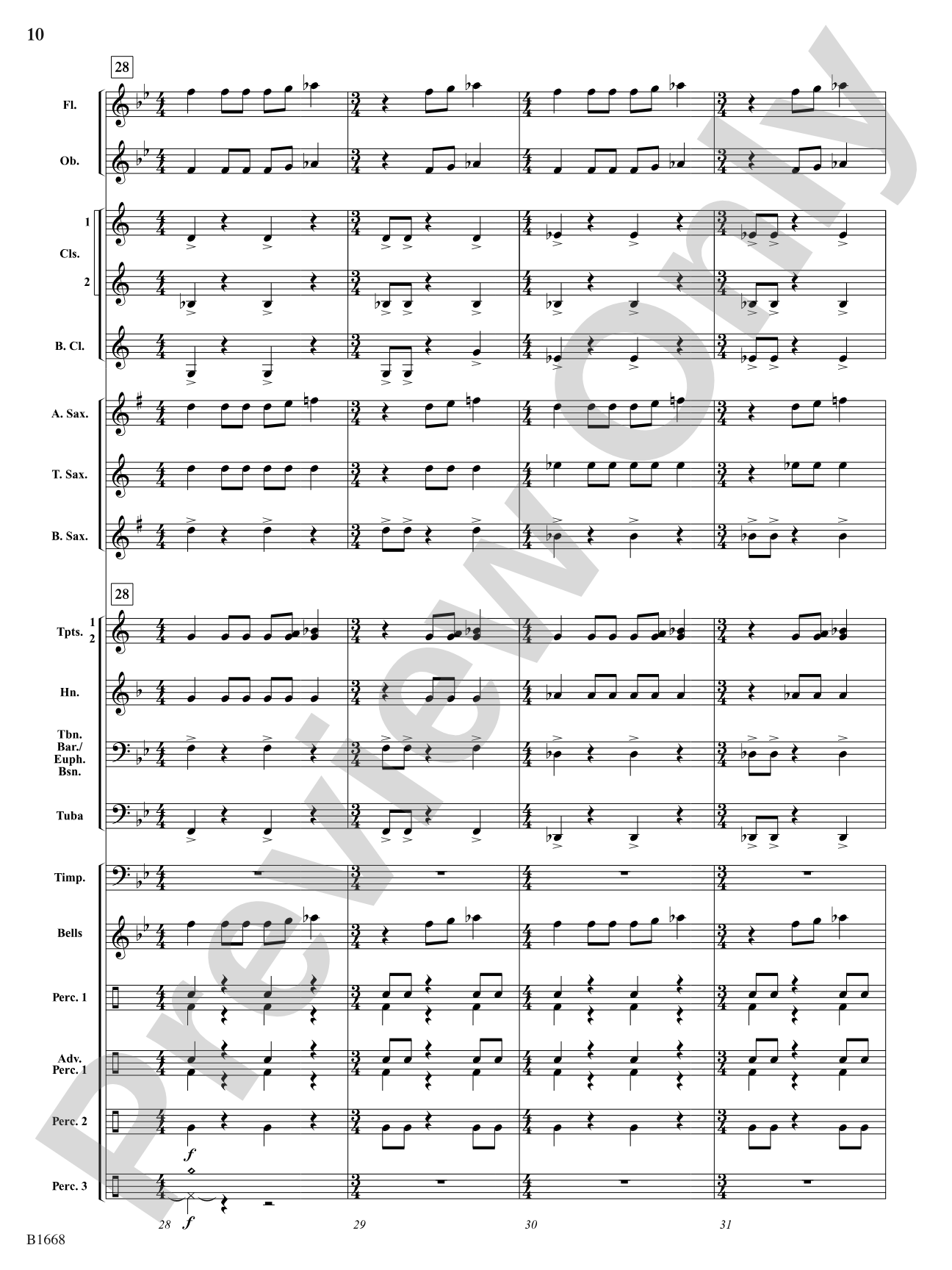 Spirit of the Stallion: Concert Band Conductor Score & Parts