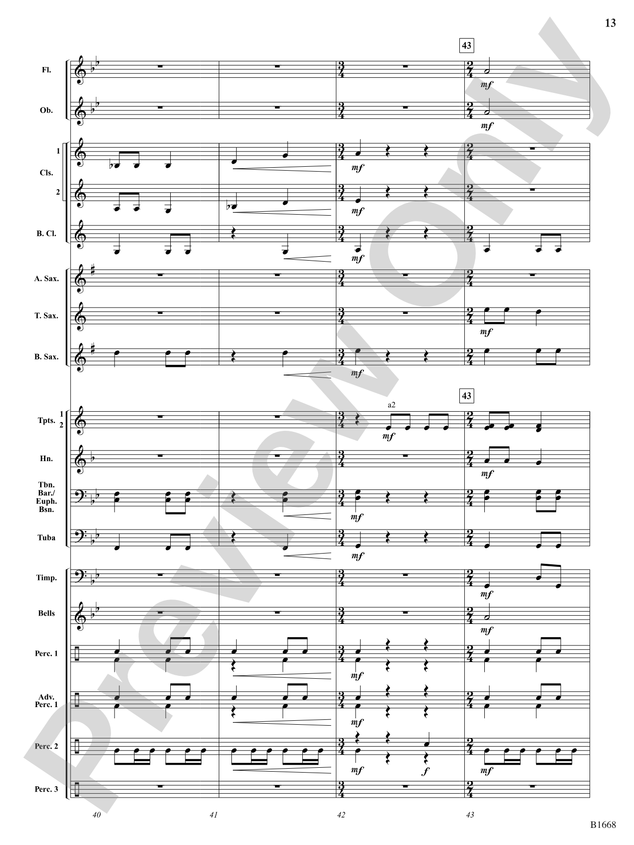 Spirit of the Stallion: Concert Band Conductor Score & Parts