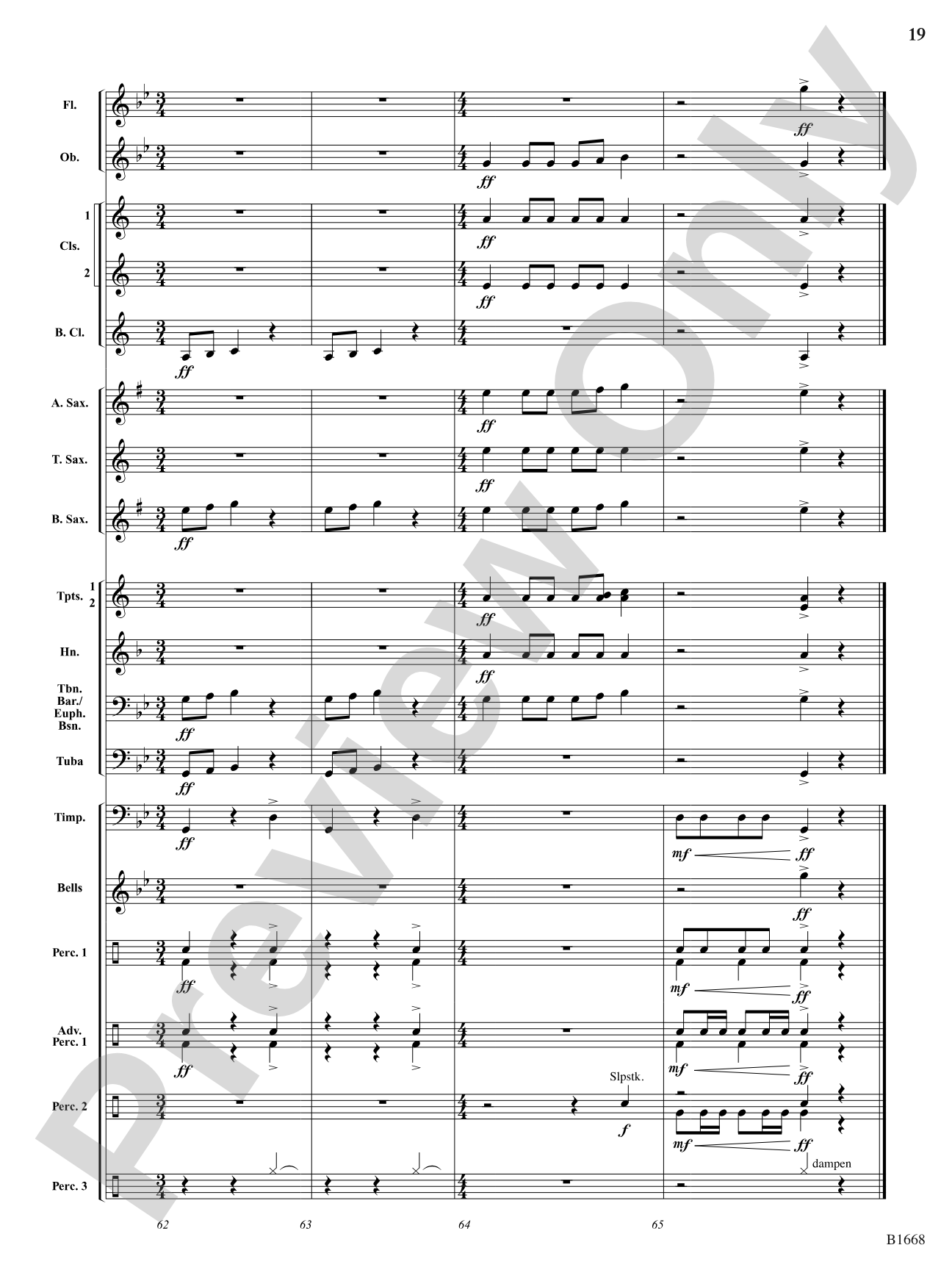 Spirit of the Stallion: Concert Band Conductor Score & Parts