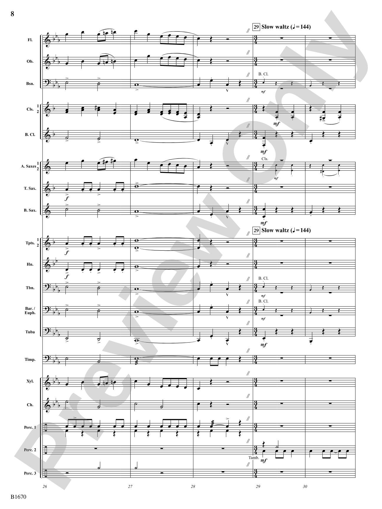 A Swashbuckling Christmas: Concert Band Conductor Score & Parts