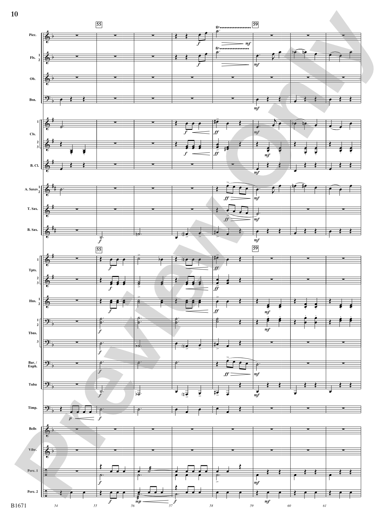 Spellbound: Concert Band Conductor Score & Parts
