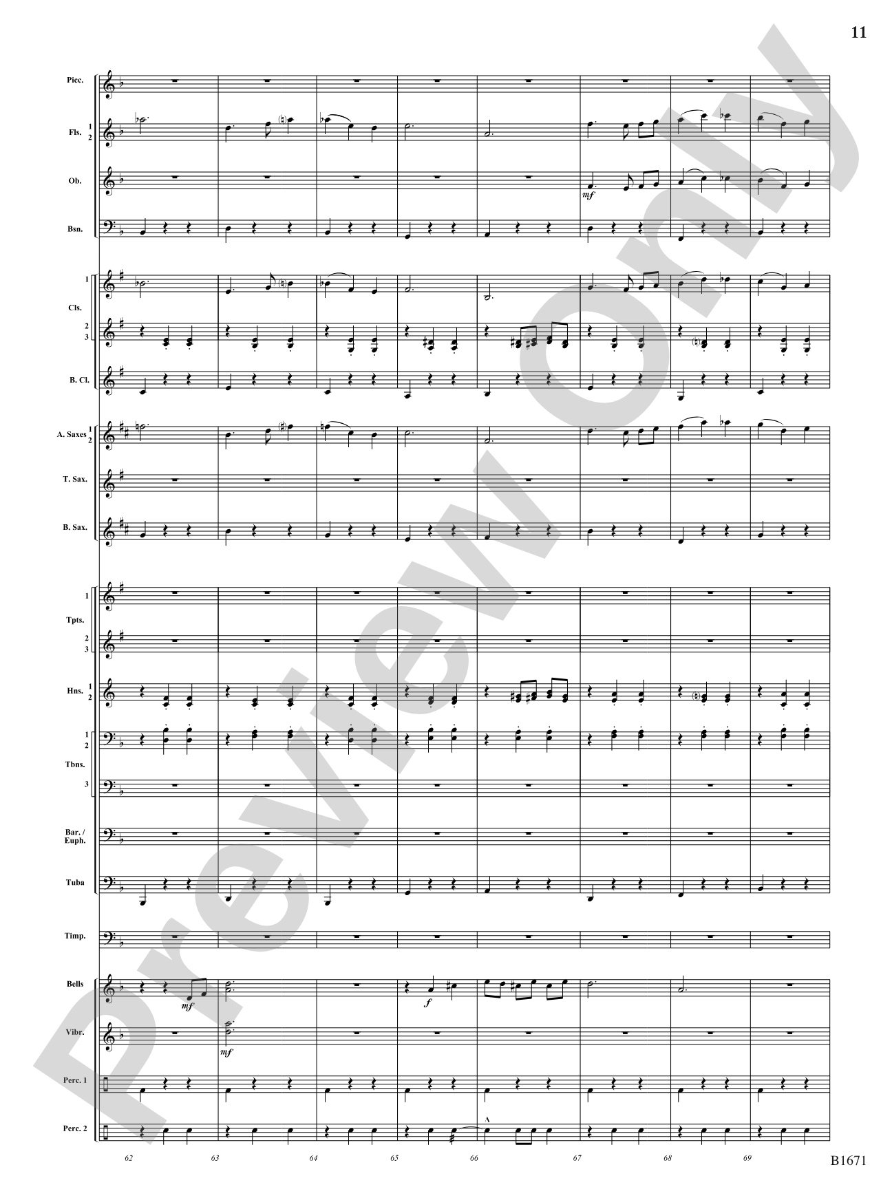 Spellbound: Concert Band Conductor Score & Parts