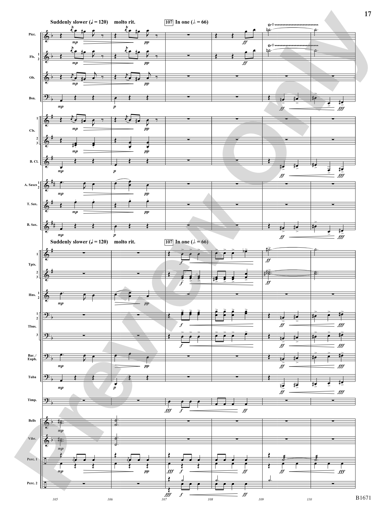 Spellbound: Concert Band Conductor Score & Parts