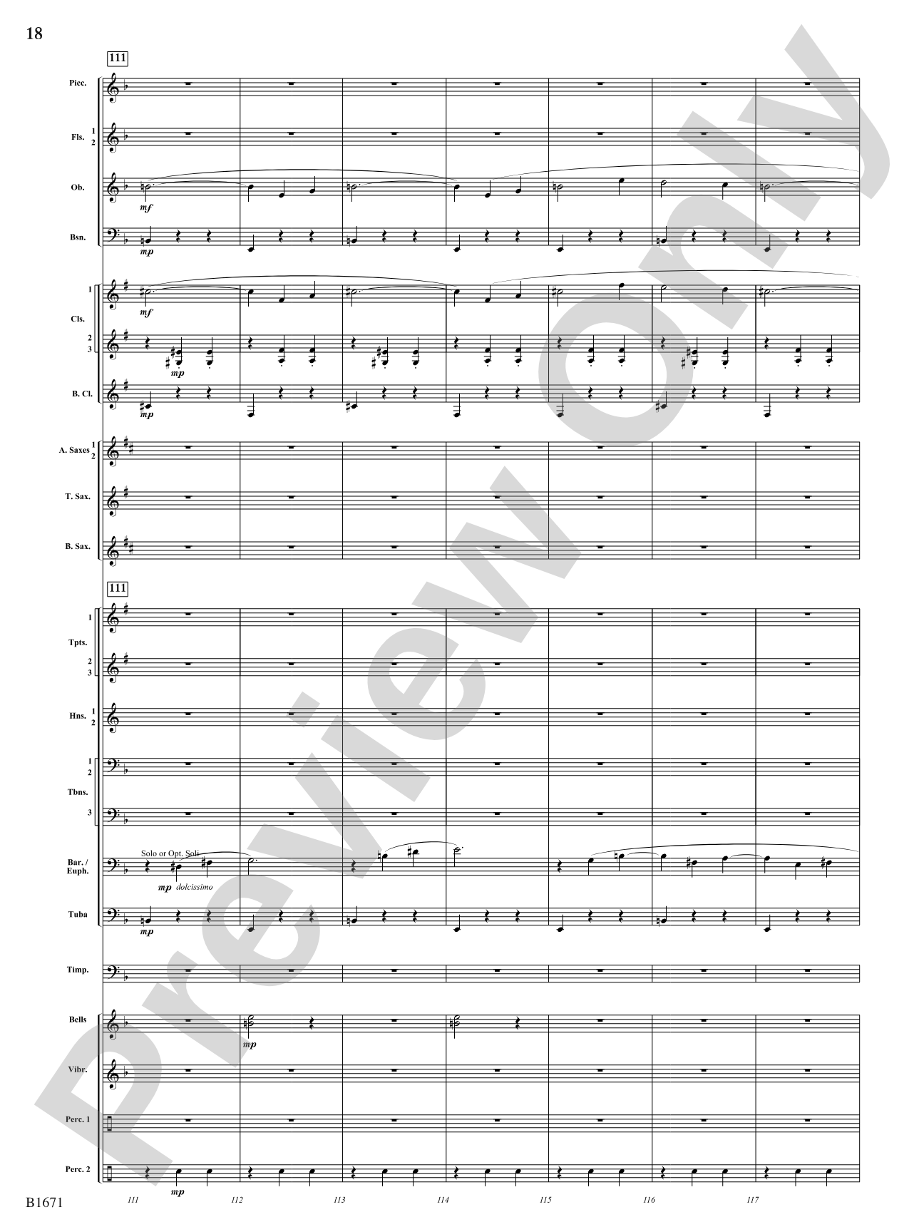 Spellbound: Concert Band Conductor Score & Parts
