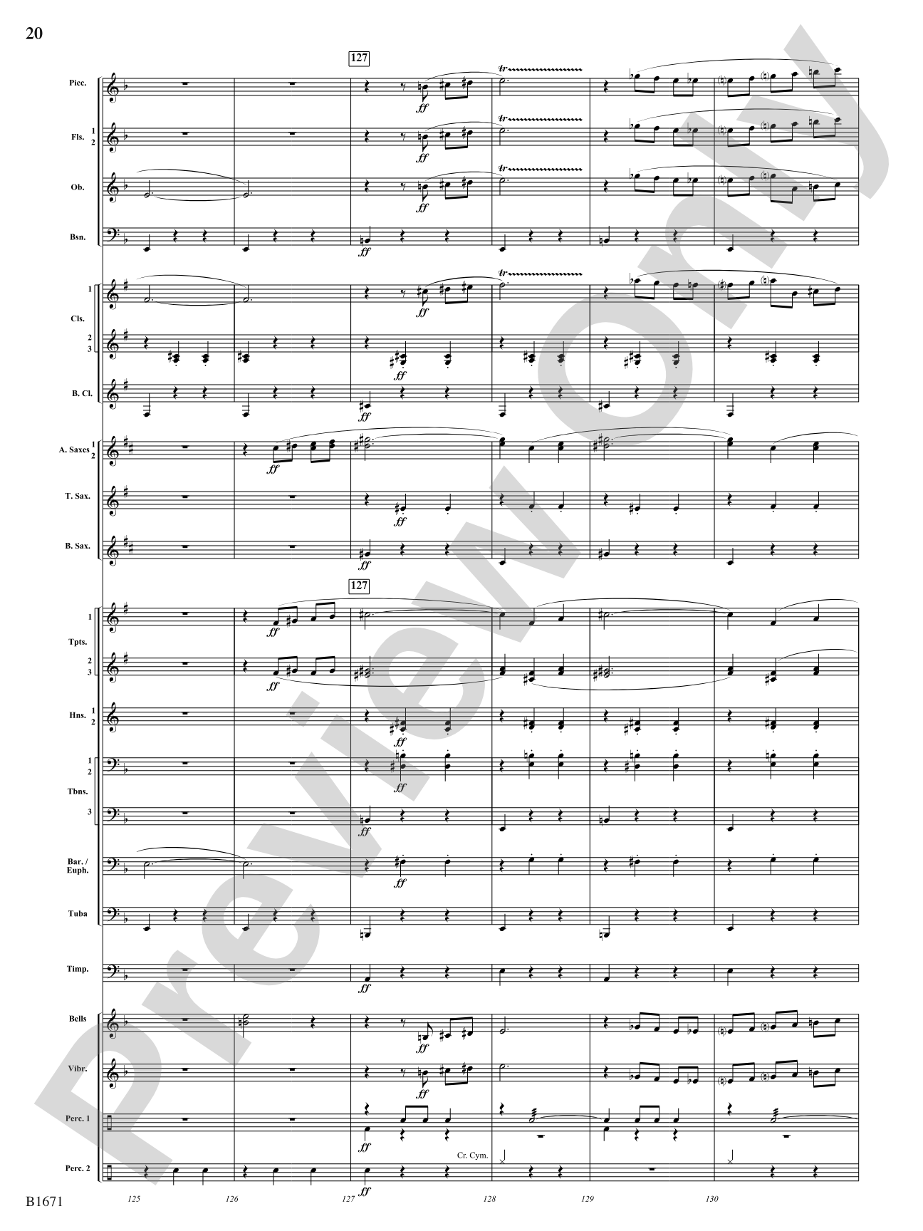 Spellbound: Concert Band Conductor Score & Parts