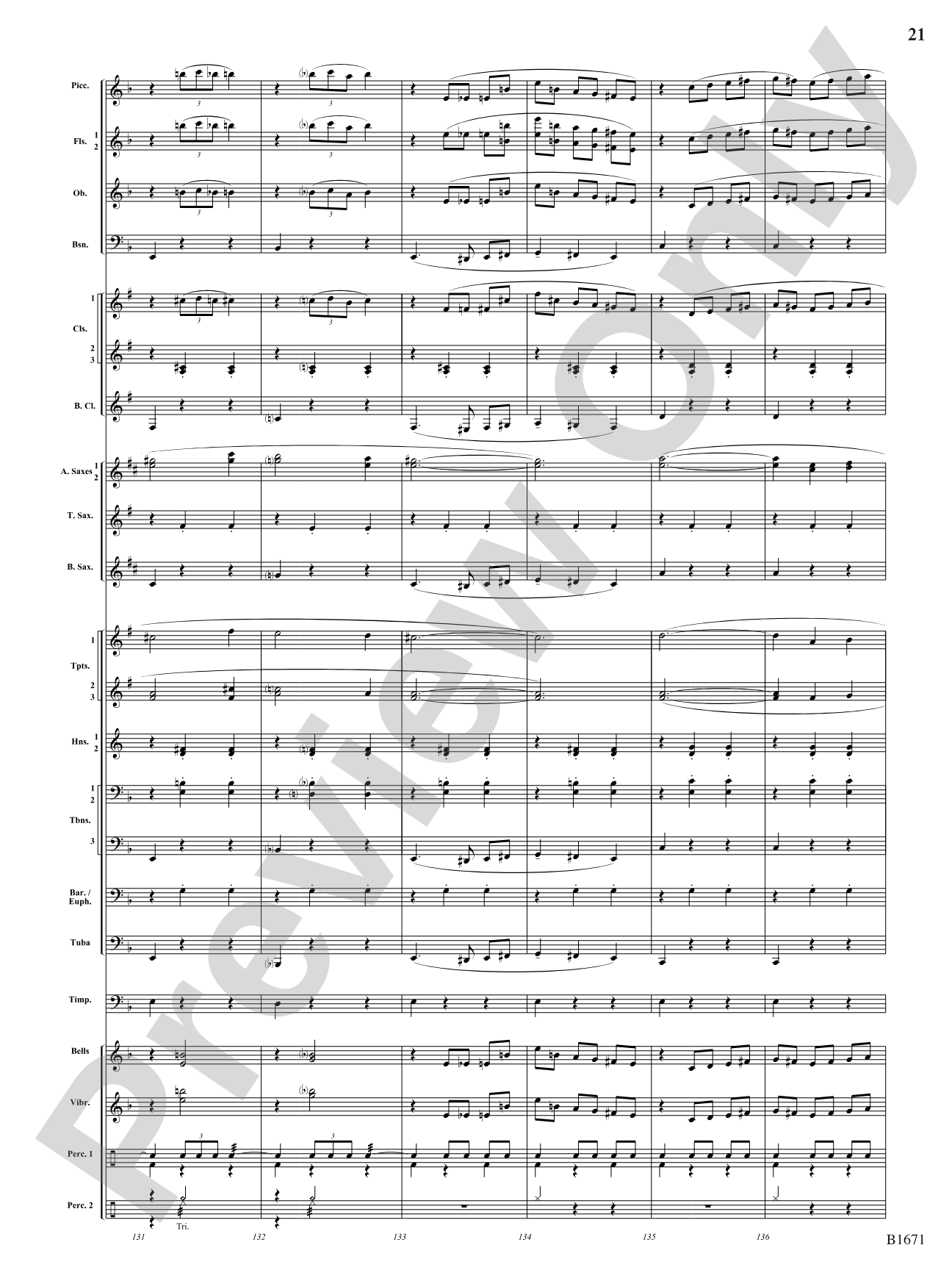 Spellbound: Concert Band Conductor Score & Parts