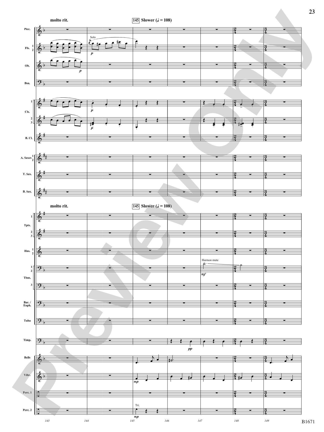 Spellbound: Concert Band Conductor Score & Parts