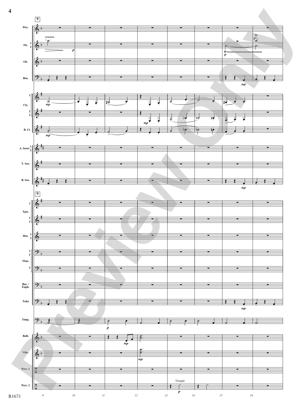 Spellbound: Concert Band Conductor Score & Parts