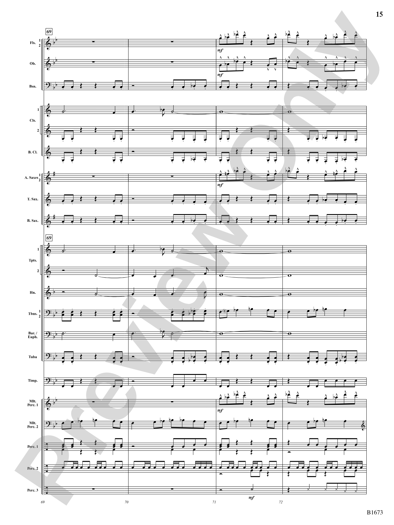 Legend of the Drop Bear: Concert Band Conductor Score & Parts