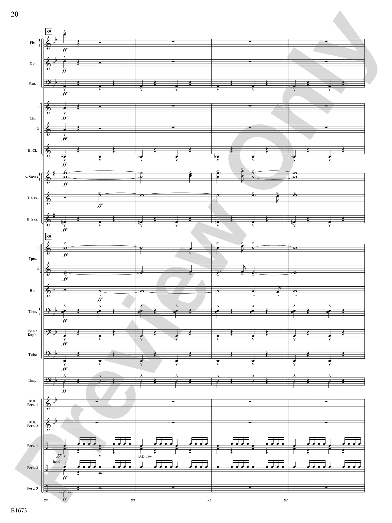 Legend of the Drop Bear: Concert Band Conductor Score & Parts