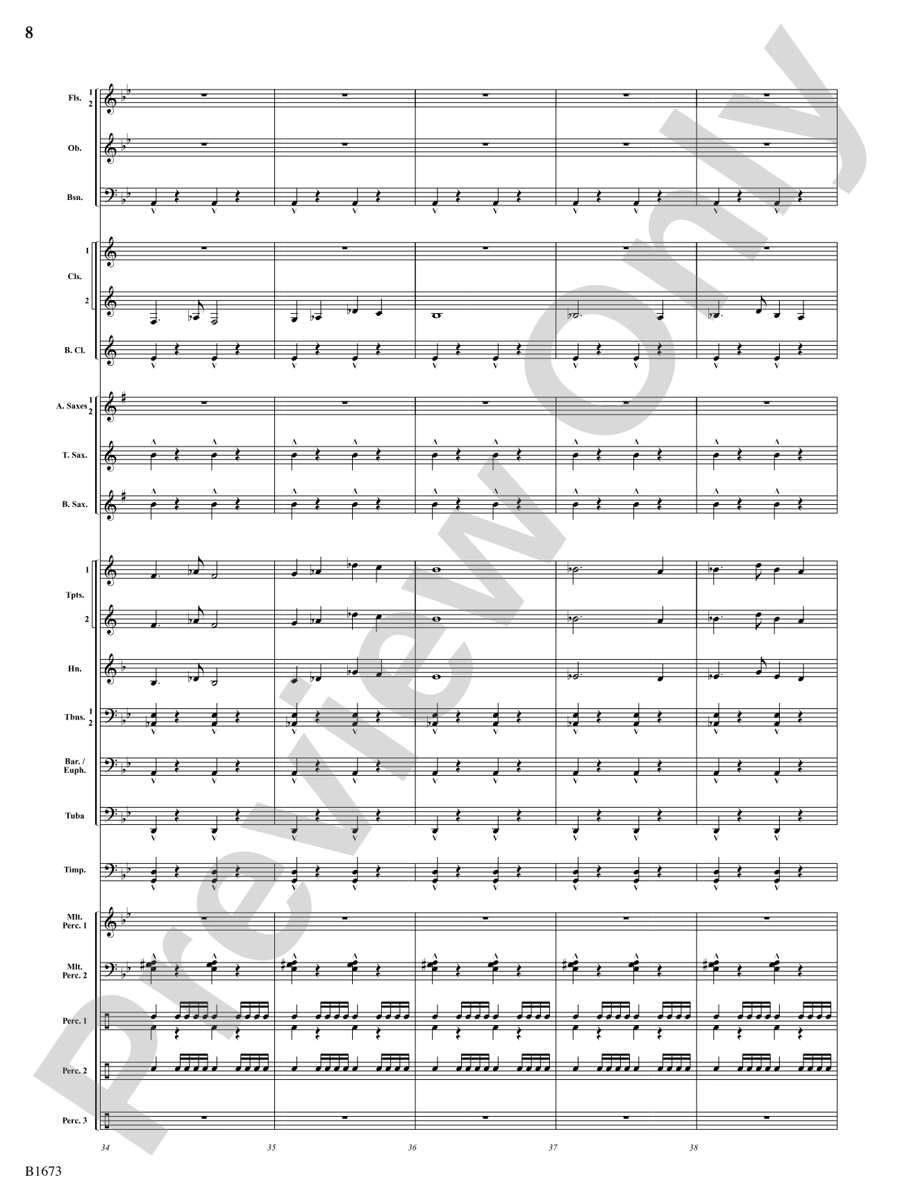 Legend of the Drop Bear: Concert Band Conductor Score & Parts