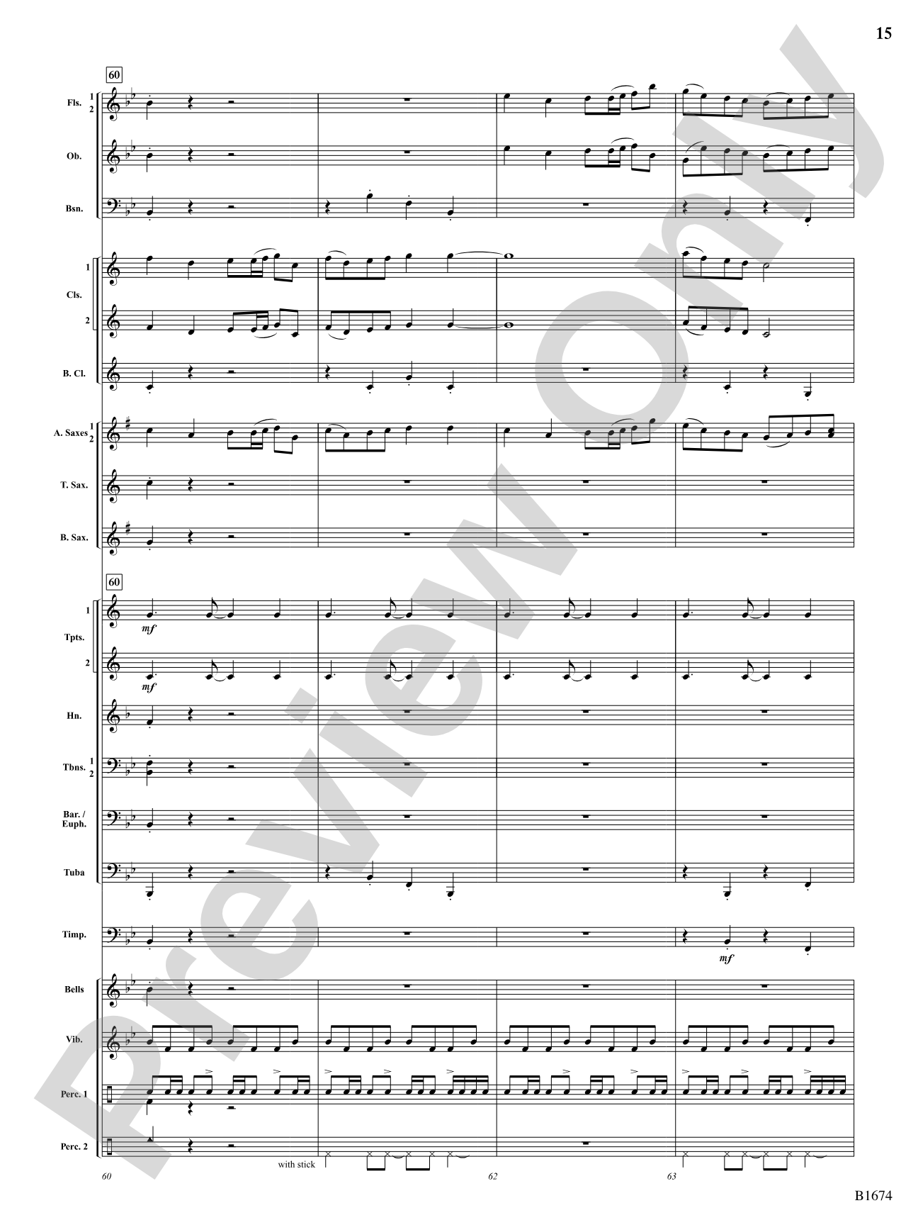 Synthesis: Concert Band Conductor Score & Parts