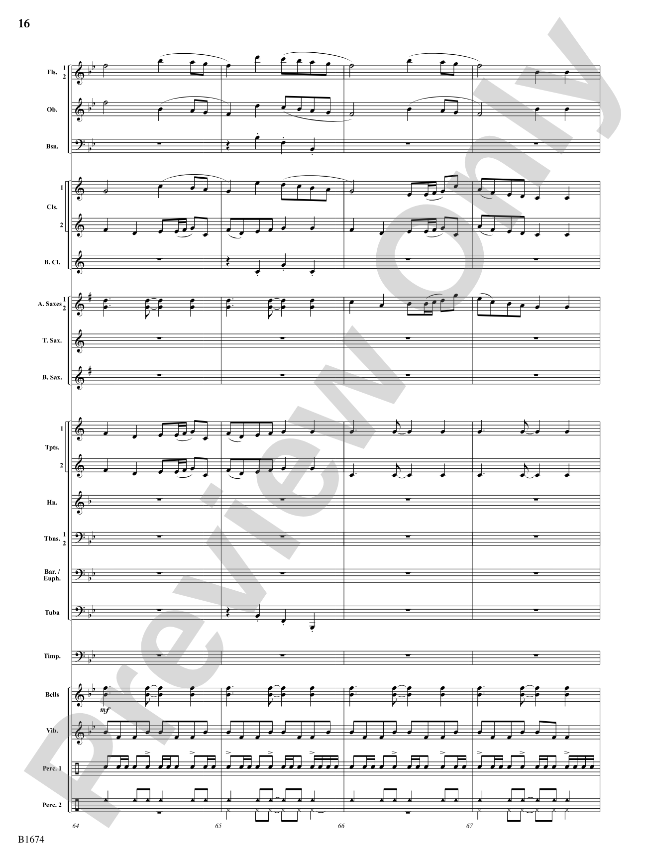 Synthesis: Concert Band Conductor Score & Parts