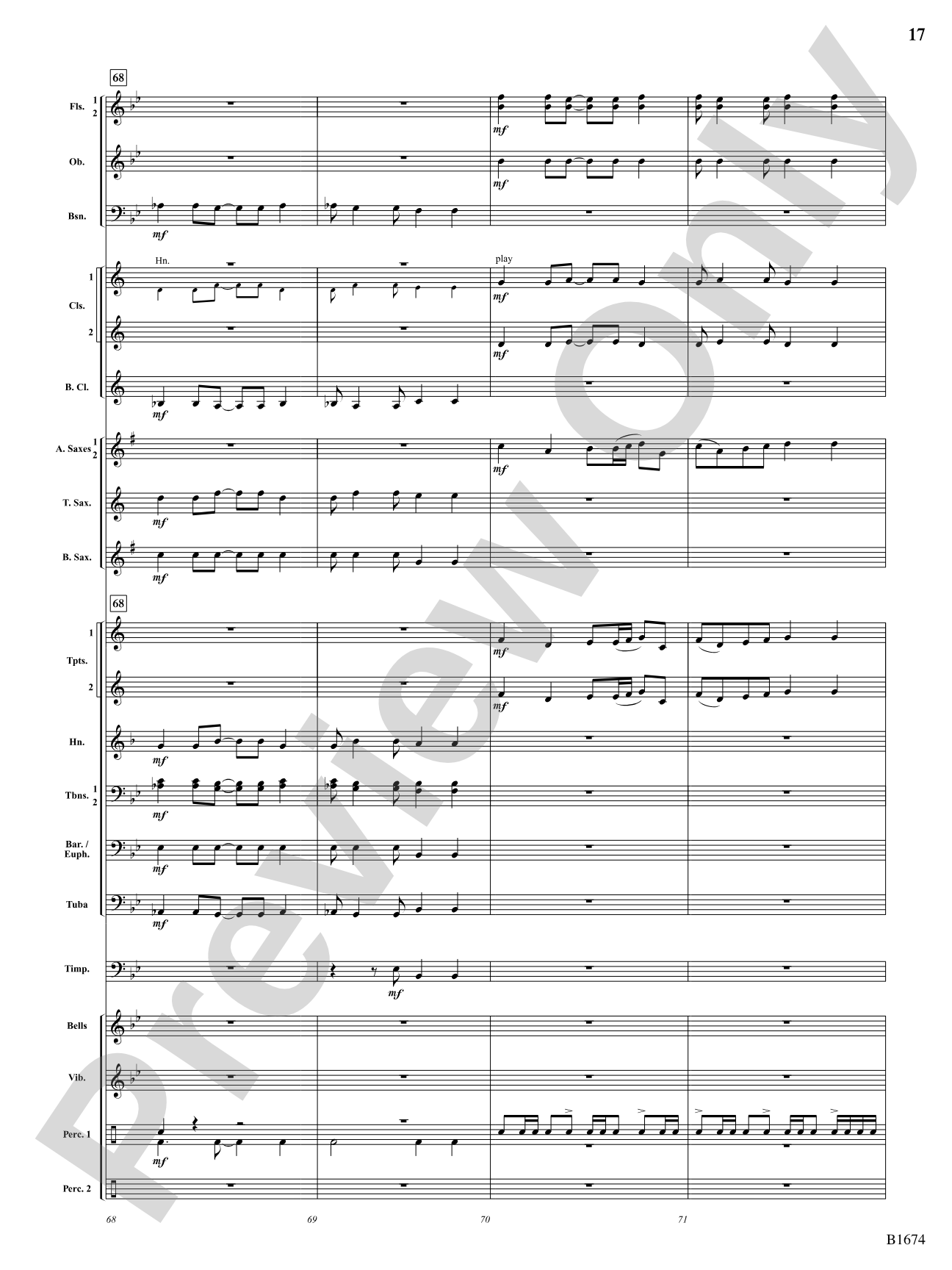 Synthesis: Concert Band Conductor Score & Parts