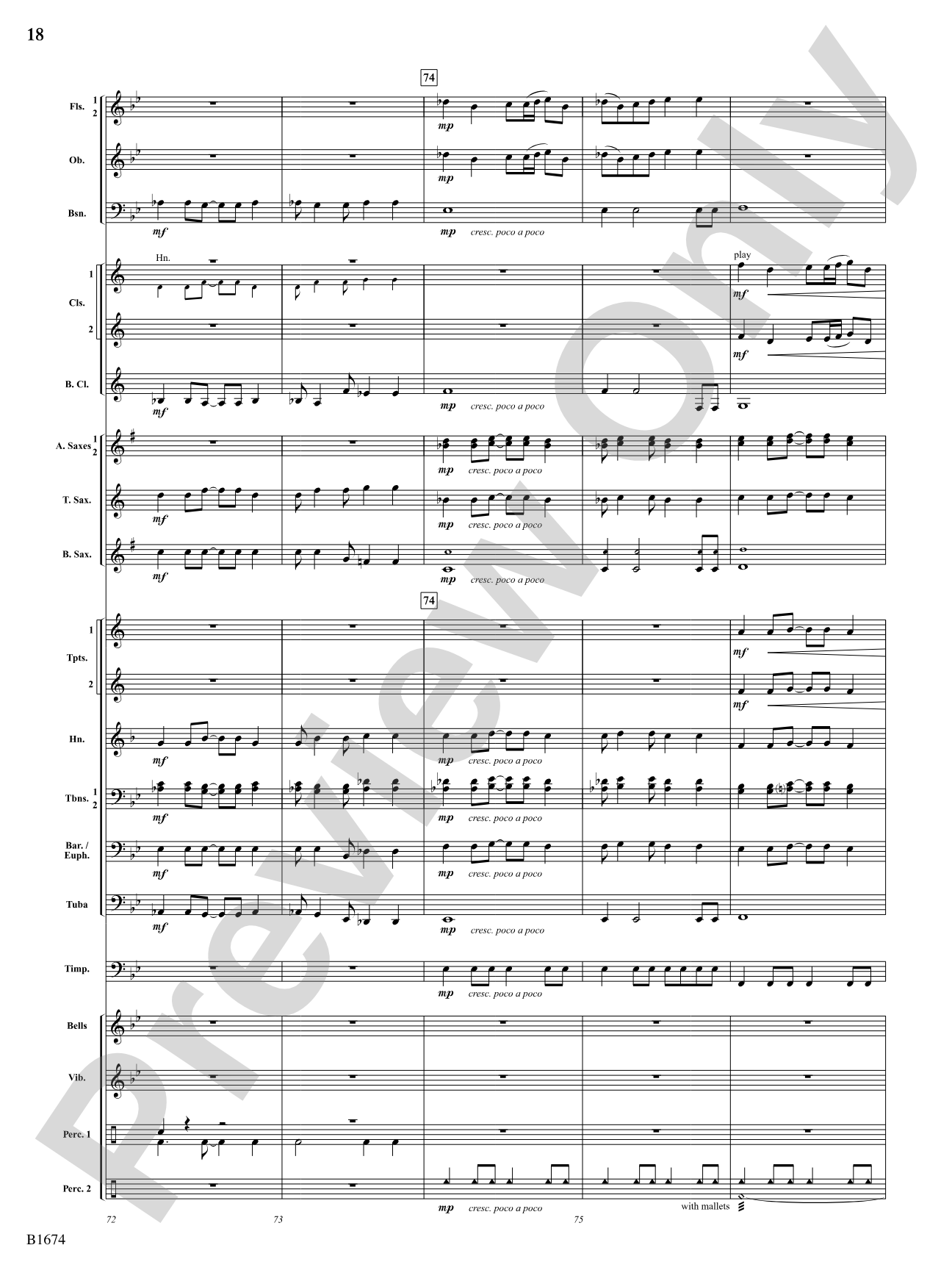 Synthesis: Concert Band Conductor Score & Parts
