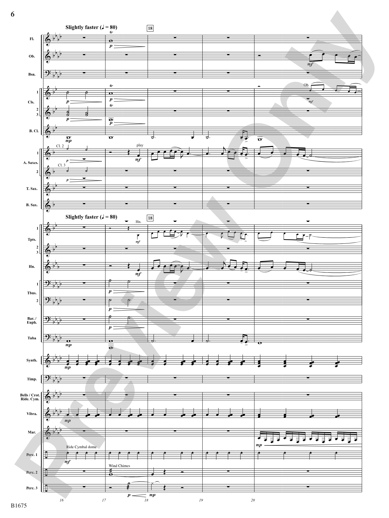 In These Last Day of Autumn...: Concert Band Conductor Score & Parts