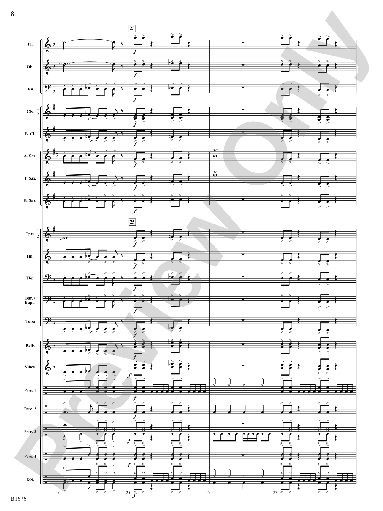 Metalheads: Concert Band Conductor Score & Parts