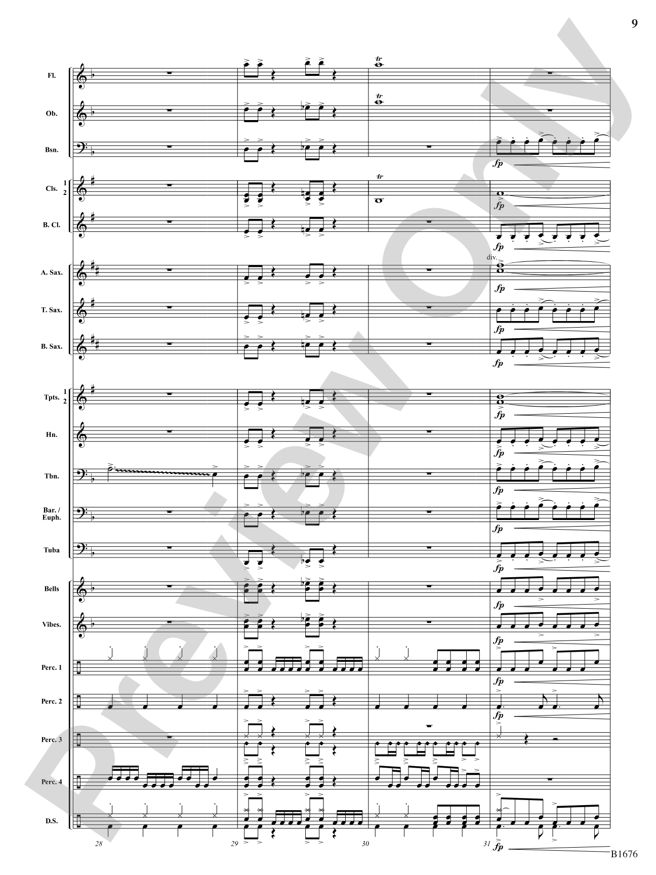 Metalheads: Concert Band Conductor Score & Parts