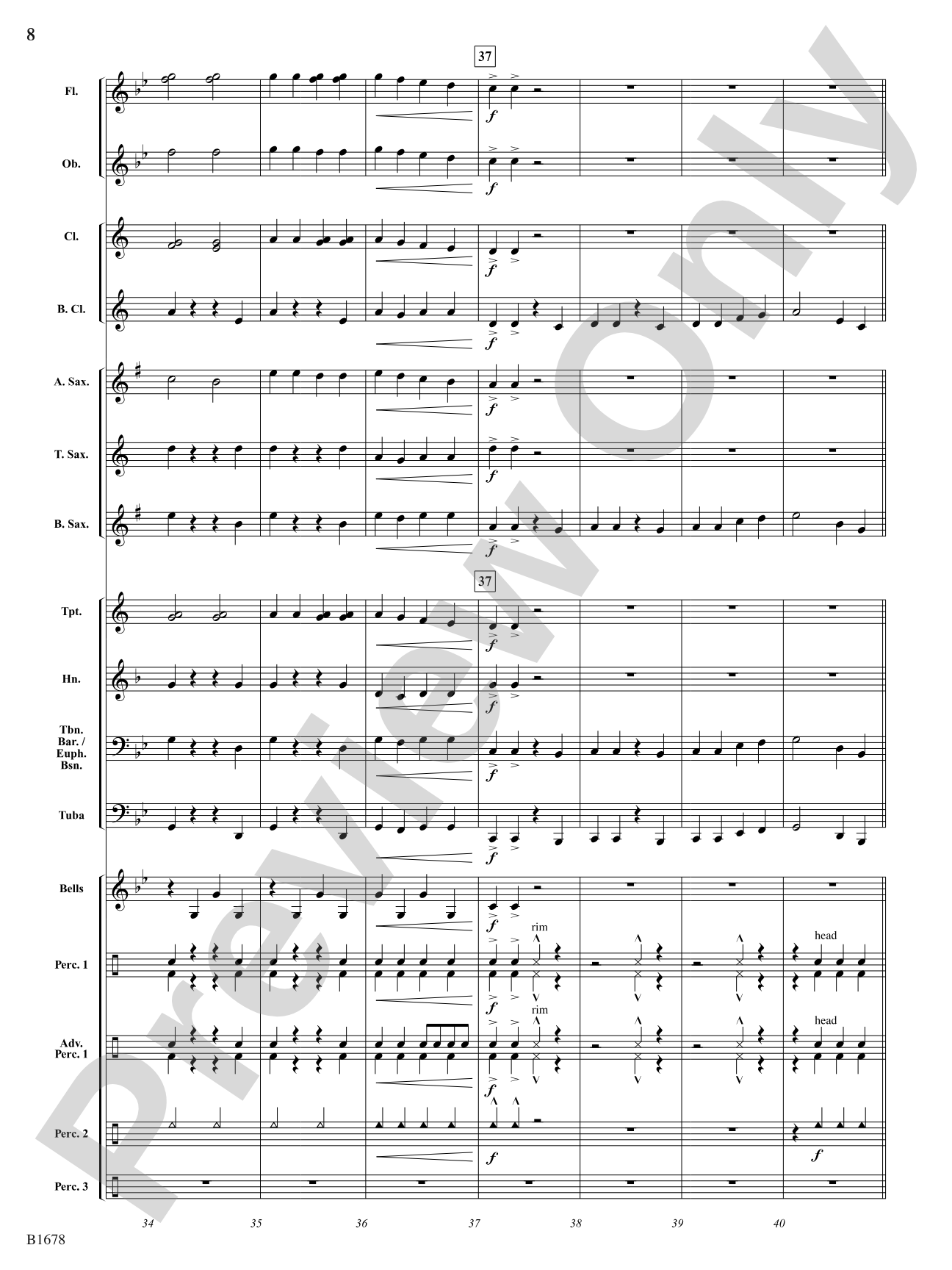Stormchasing: Concert Band Conductor Score & Parts