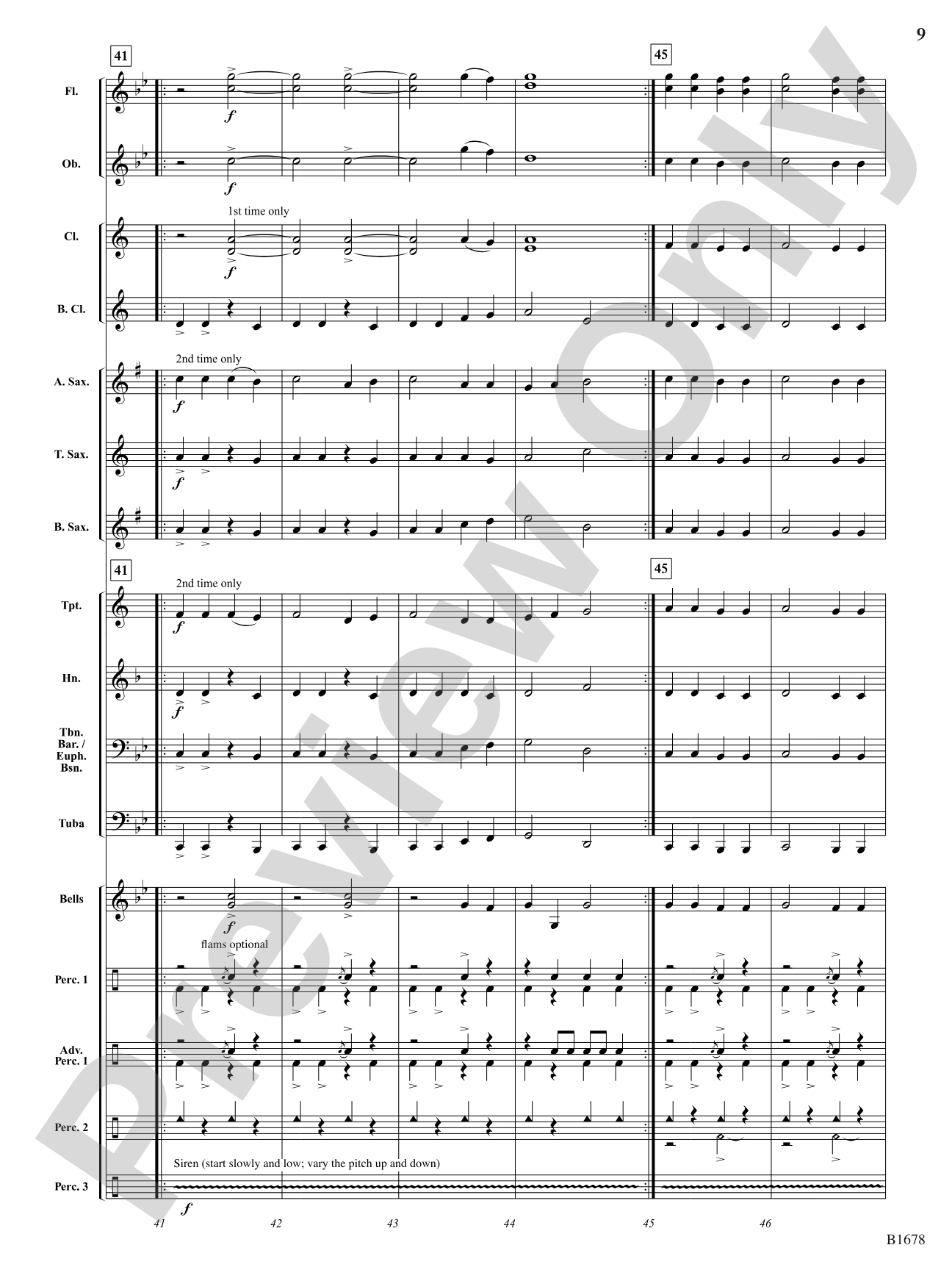 Stormchasing: Concert Band Conductor Score & Parts