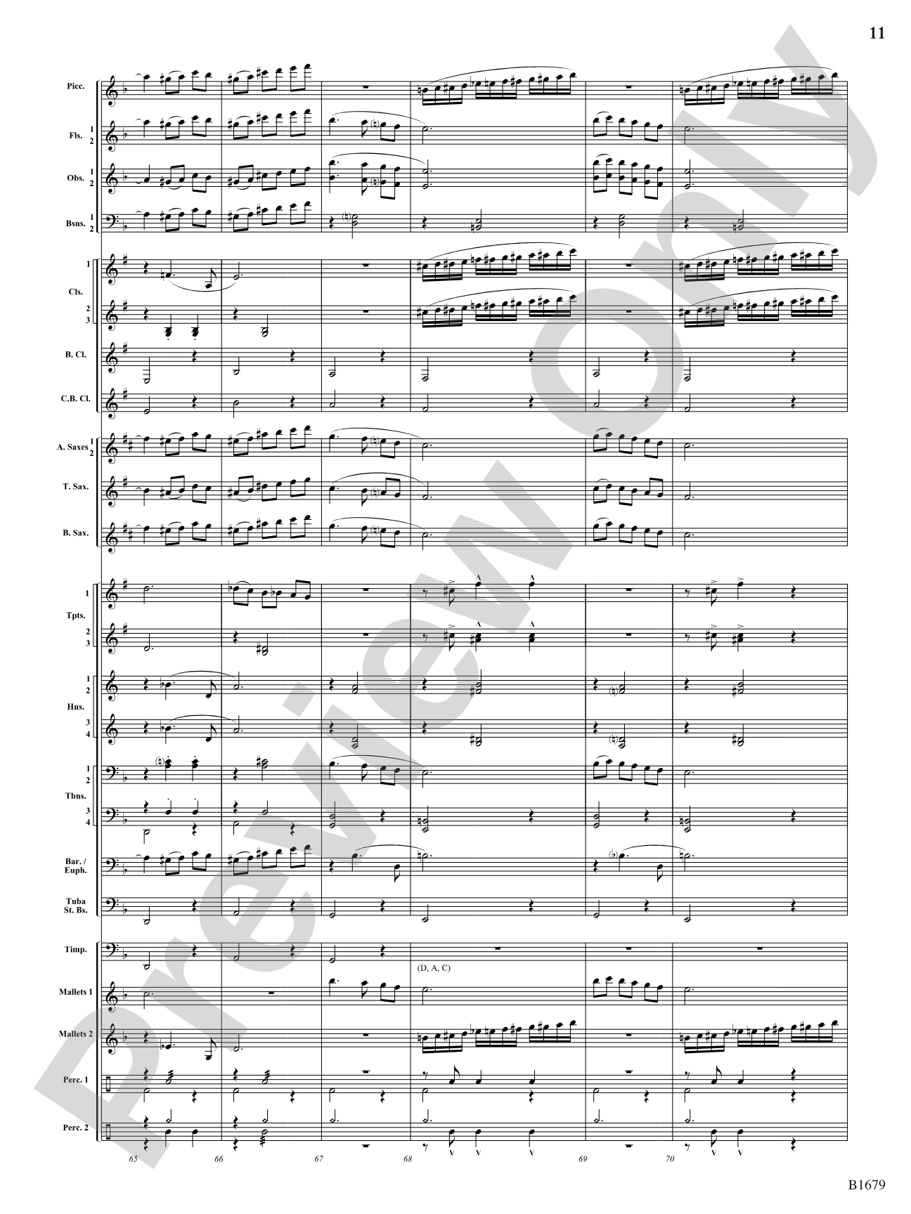 Shadow Waltzes: Concert Band Conductor Score & Parts