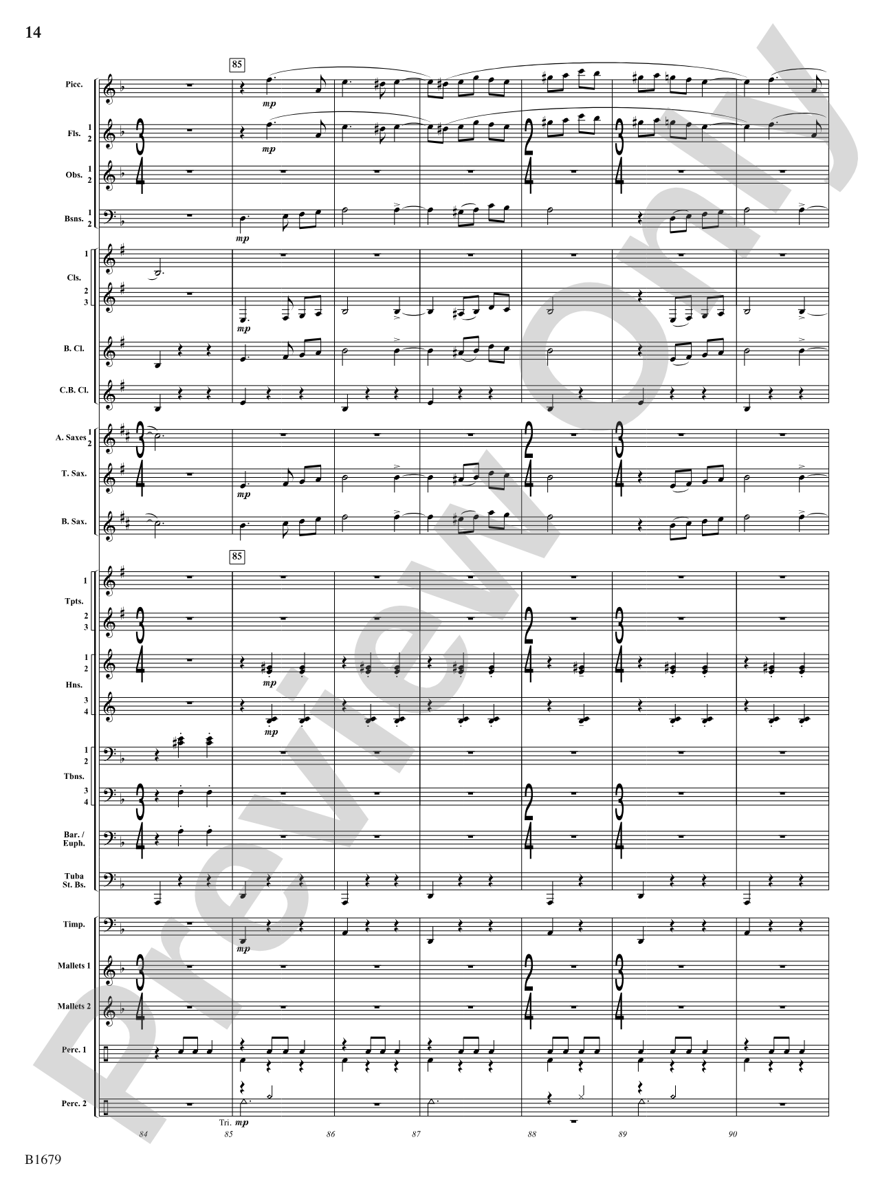 Shadow Waltzes: Concert Band Conductor Score & Parts