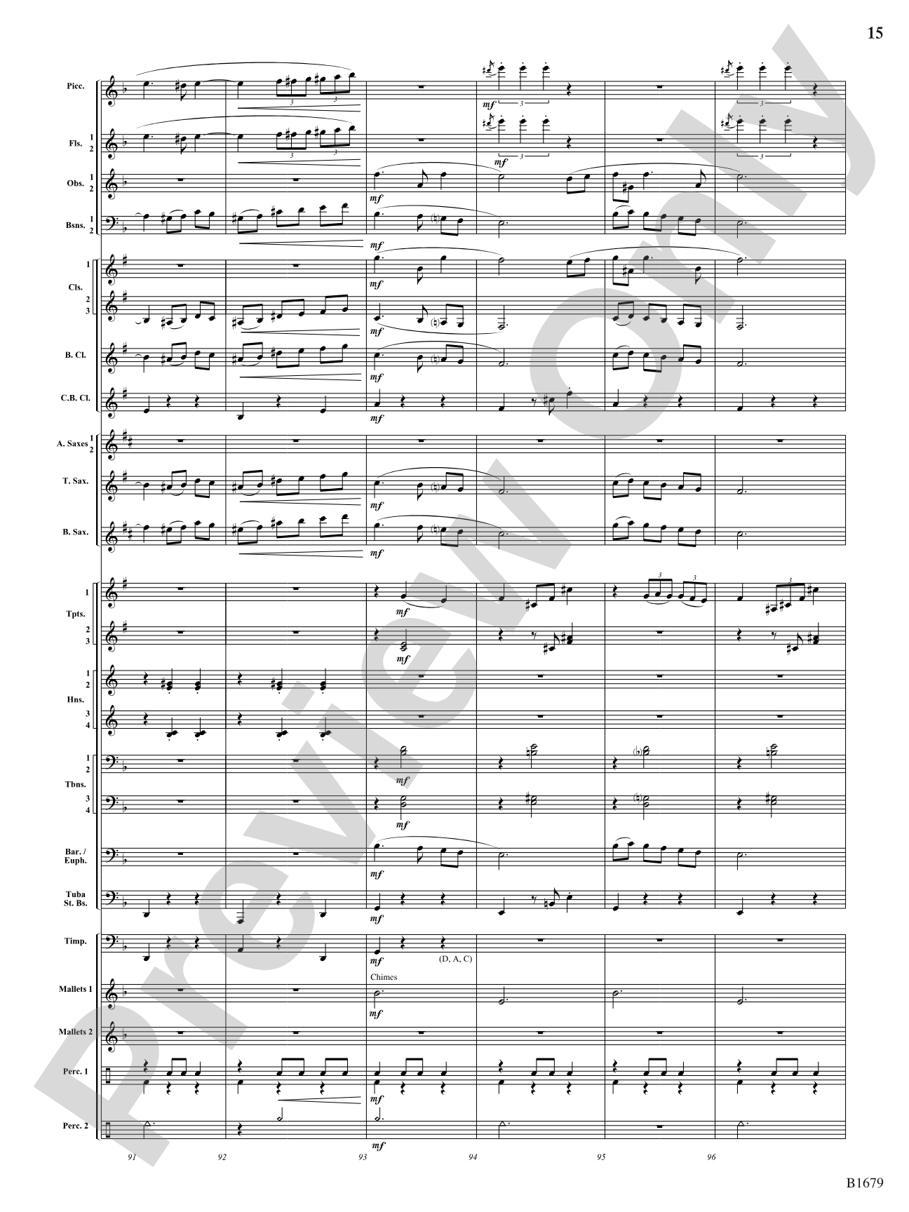 Shadow Waltzes: Concert Band Conductor Score & Parts