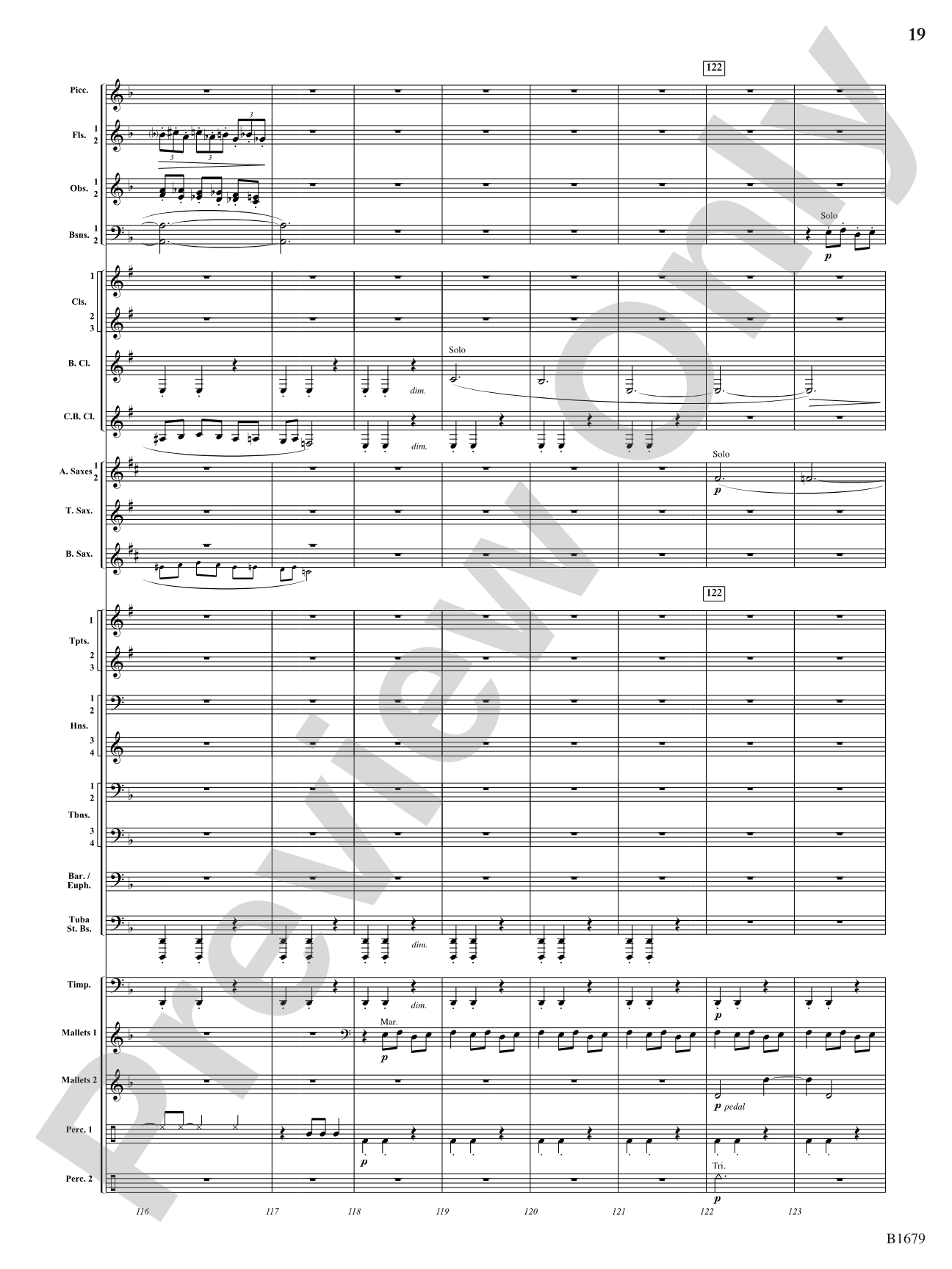 Shadow Waltzes: Concert Band Conductor Score & Parts