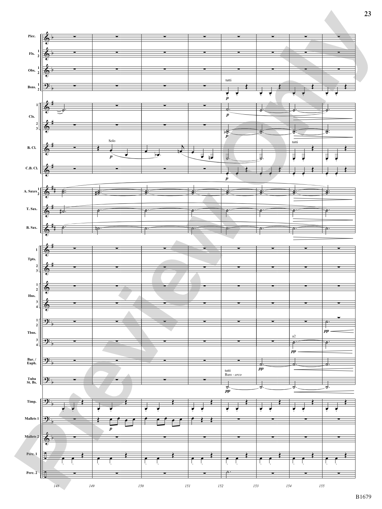Shadow Waltzes: Concert Band Conductor Score & Parts