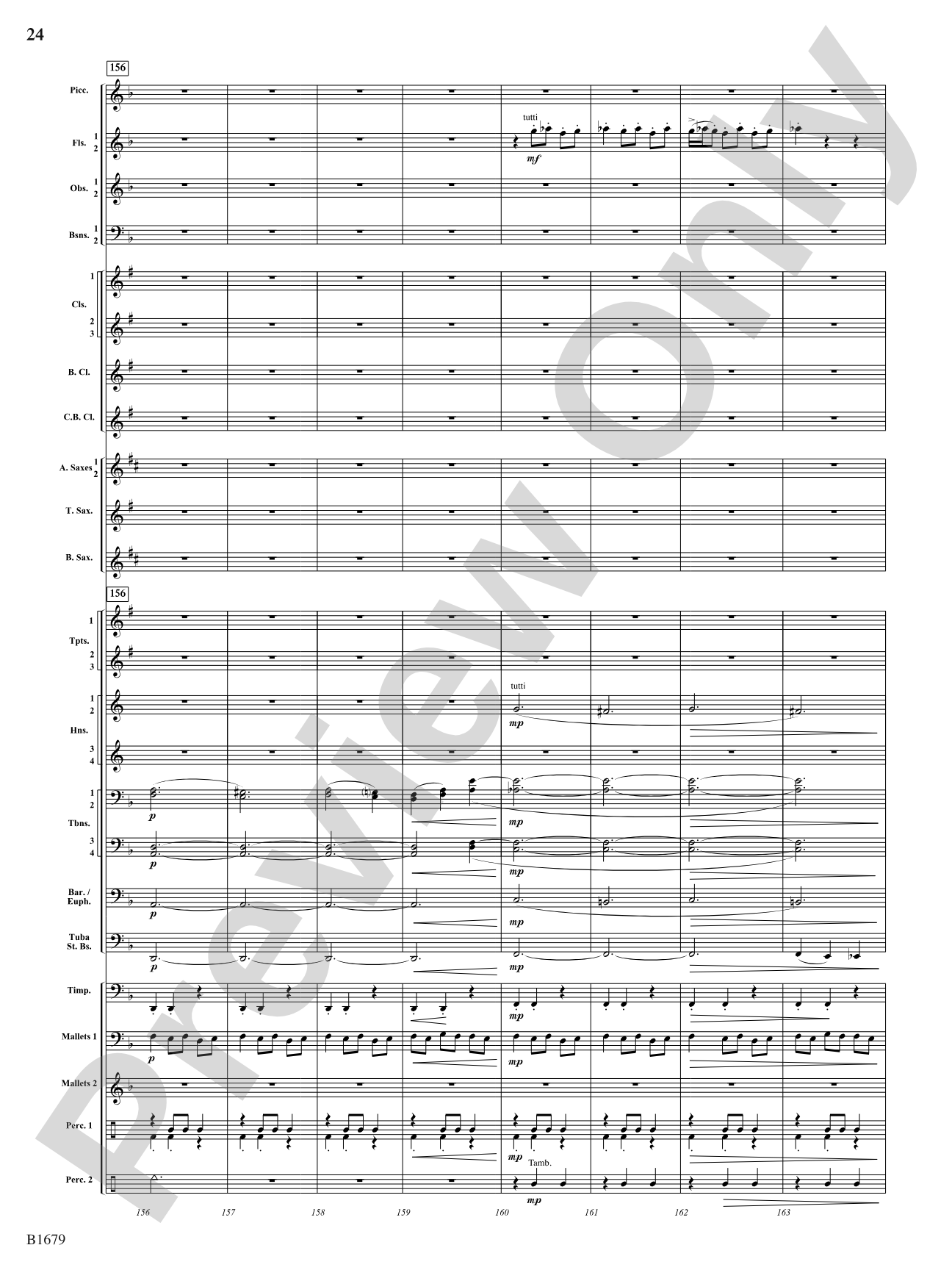 Shadow Waltzes: Concert Band Conductor Score & Parts