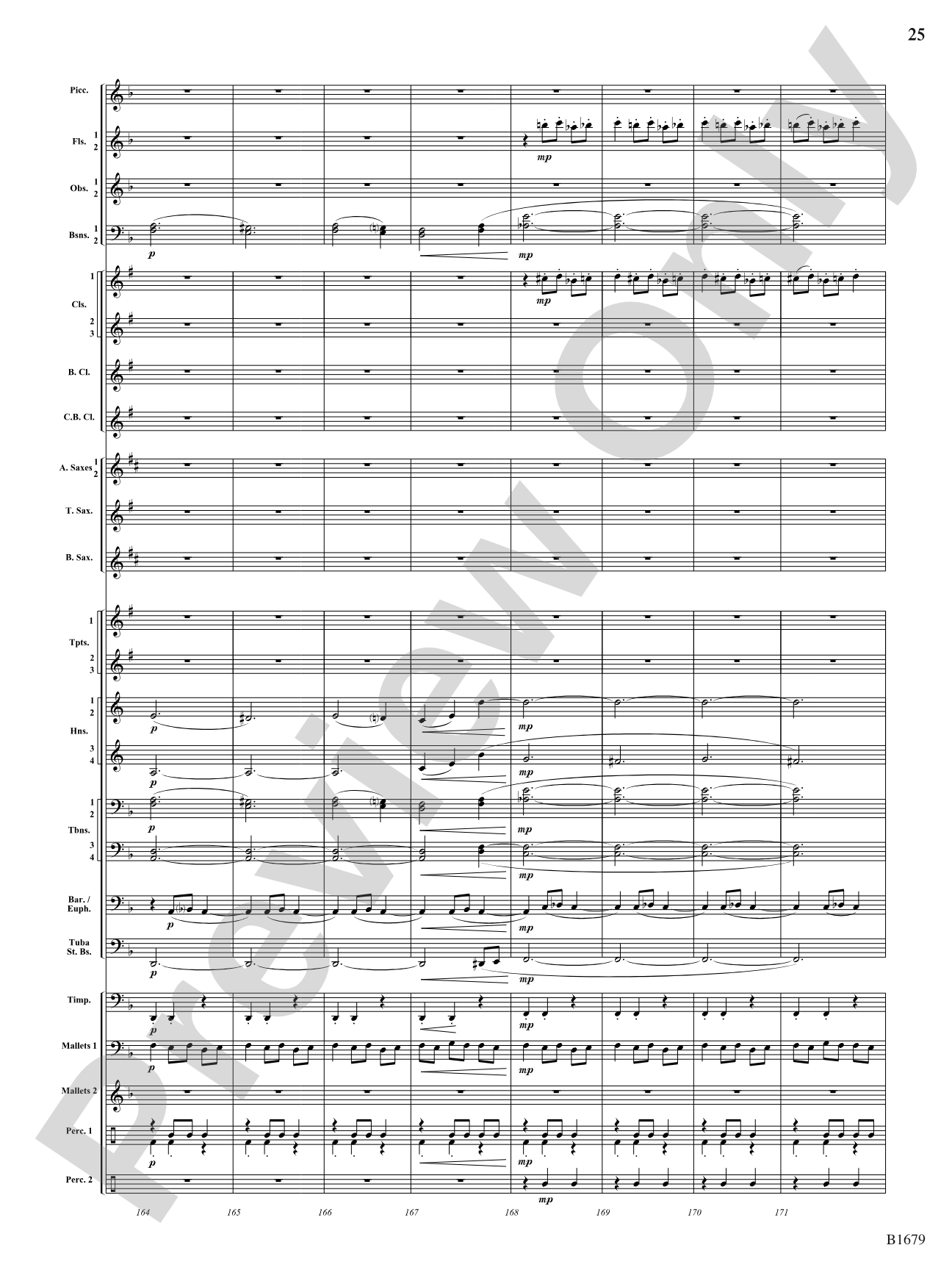 Shadow Waltzes: Concert Band Conductor Score & Parts