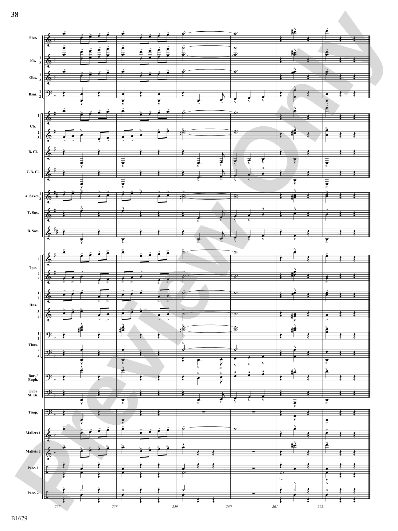 Shadow Waltzes: Concert Band Conductor Score & Parts
