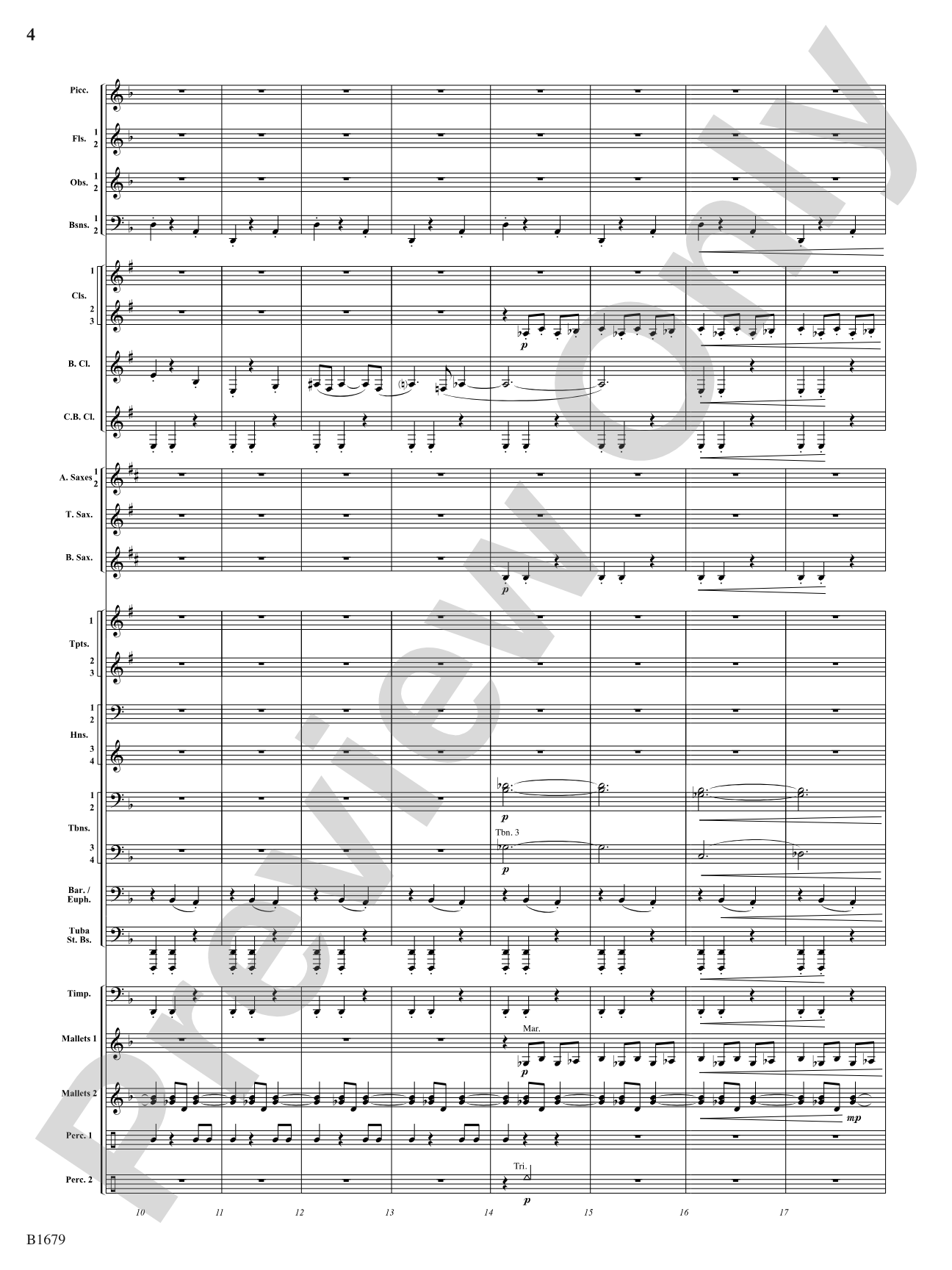 Shadow Waltzes: Concert Band Conductor Score & Parts