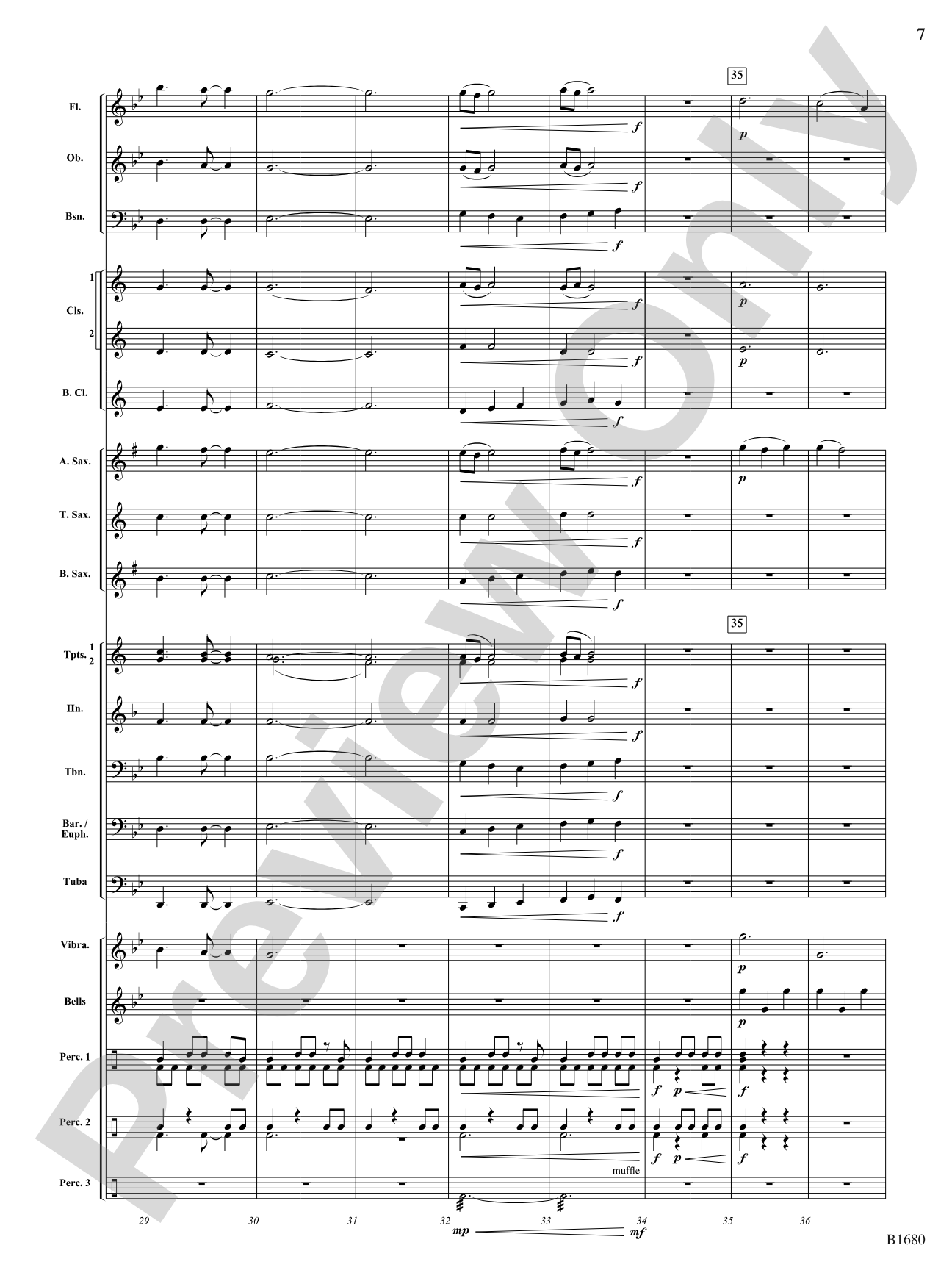 The Tears of Arizona: Concert Band Conductor Score & Parts