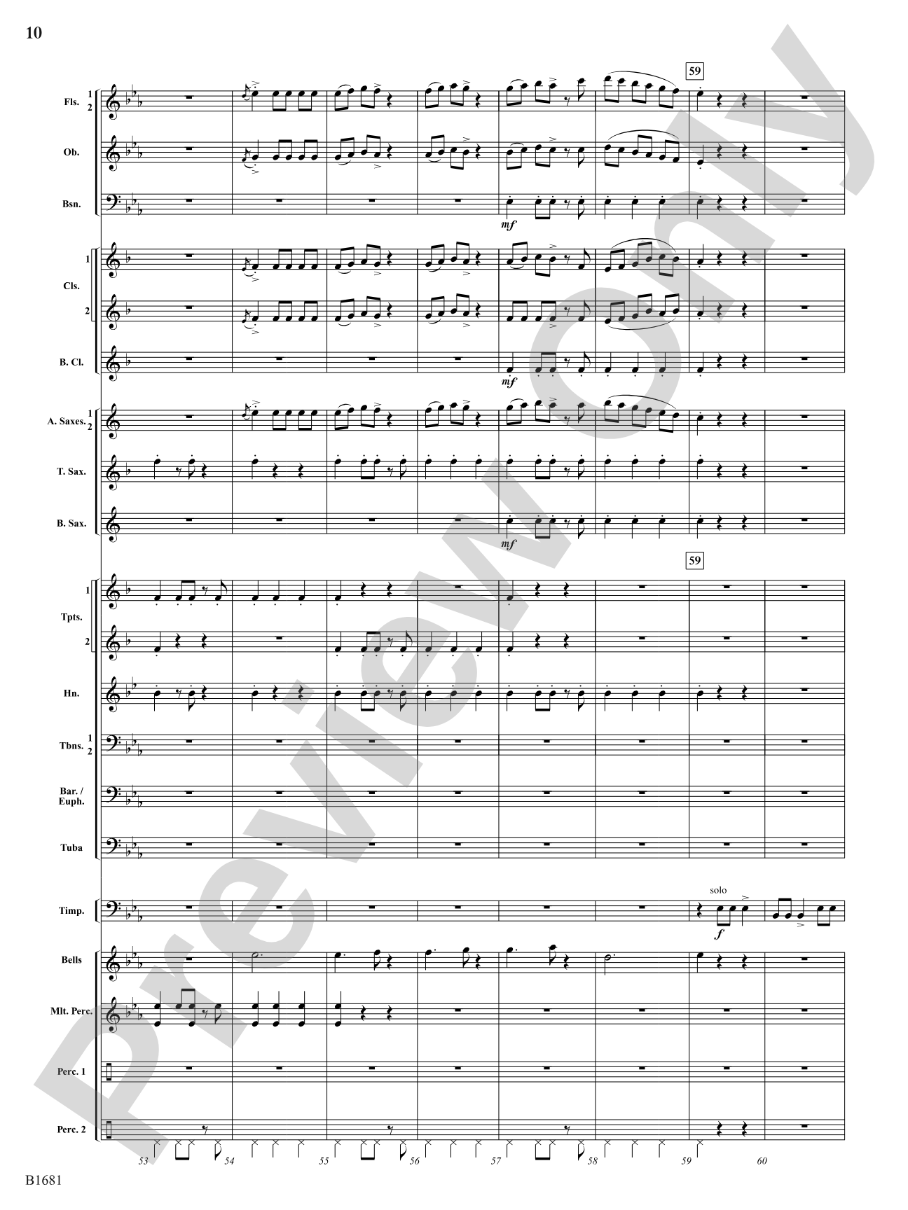 Scattered Light: Concert Band Conductor Score & Parts