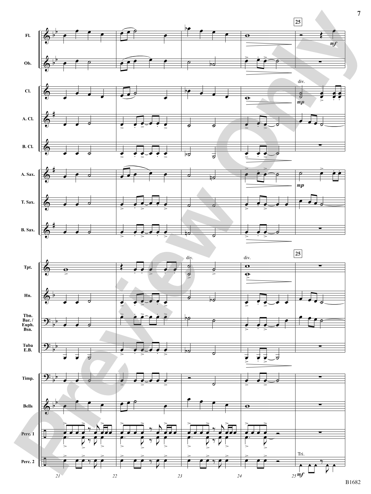 Cimarron Fanfare: Concert Band Conductor Score & Parts