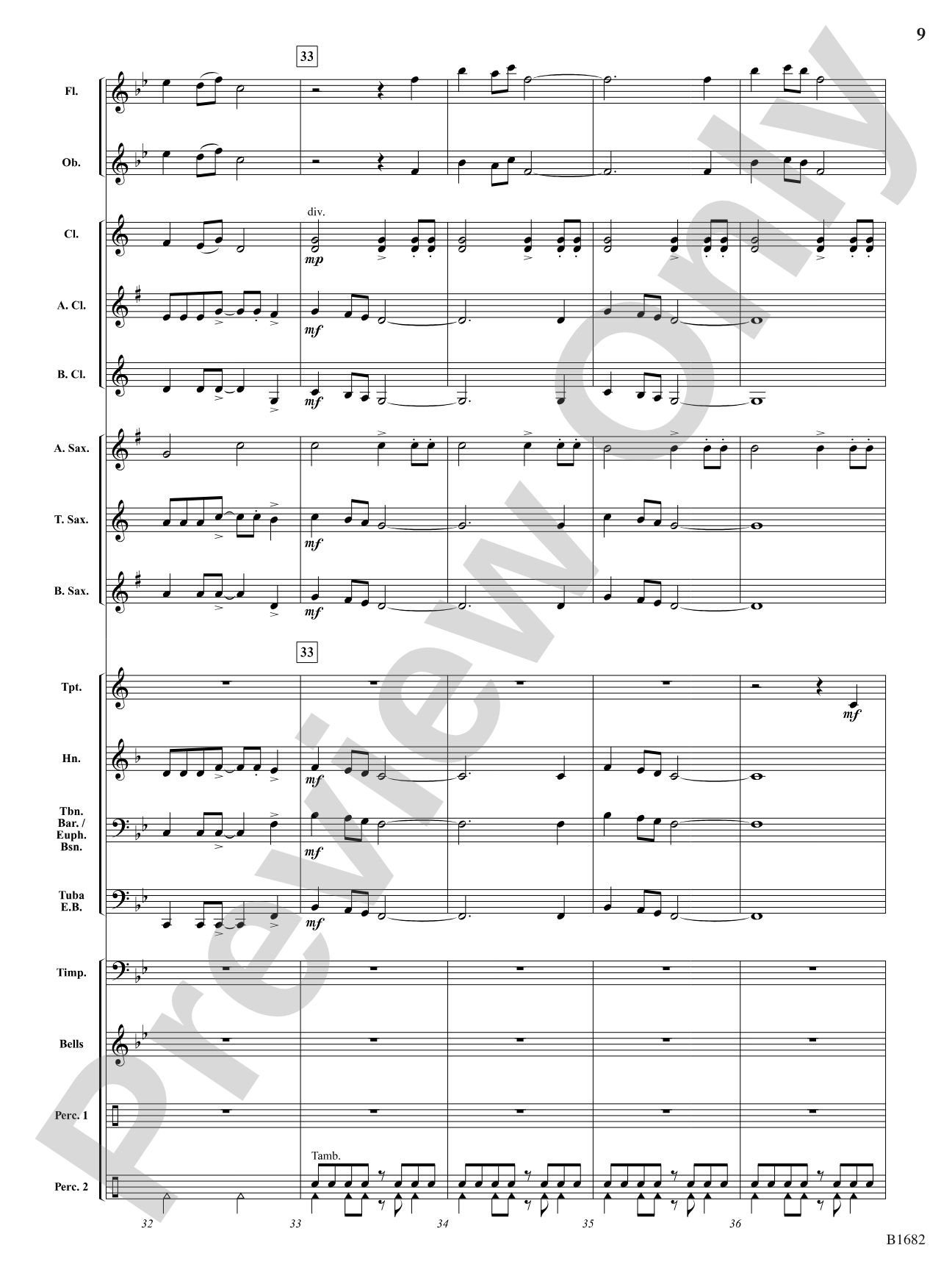 Cimarron Fanfare: Concert Band Conductor Score & Parts