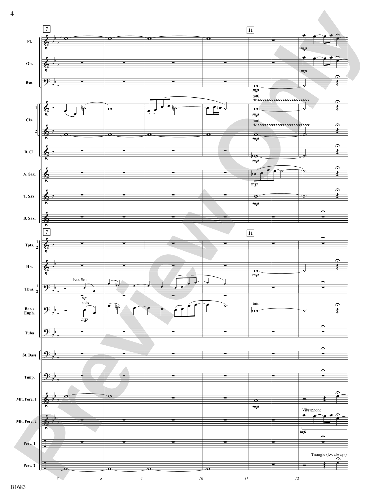 Resplendent Light: Concert Band Conductor Score & Parts