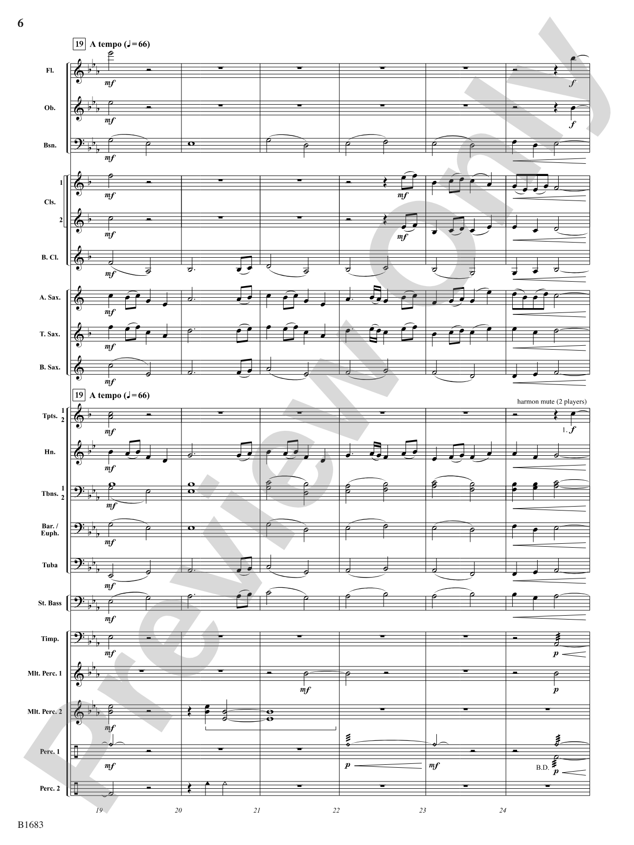 Resplendent Light: Concert Band Conductor Score & Parts