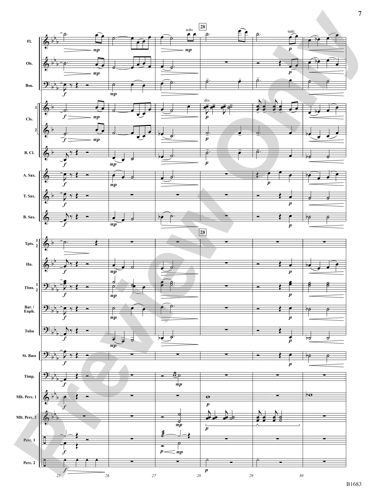 Resplendent Light: Concert Band Conductor Score & Parts