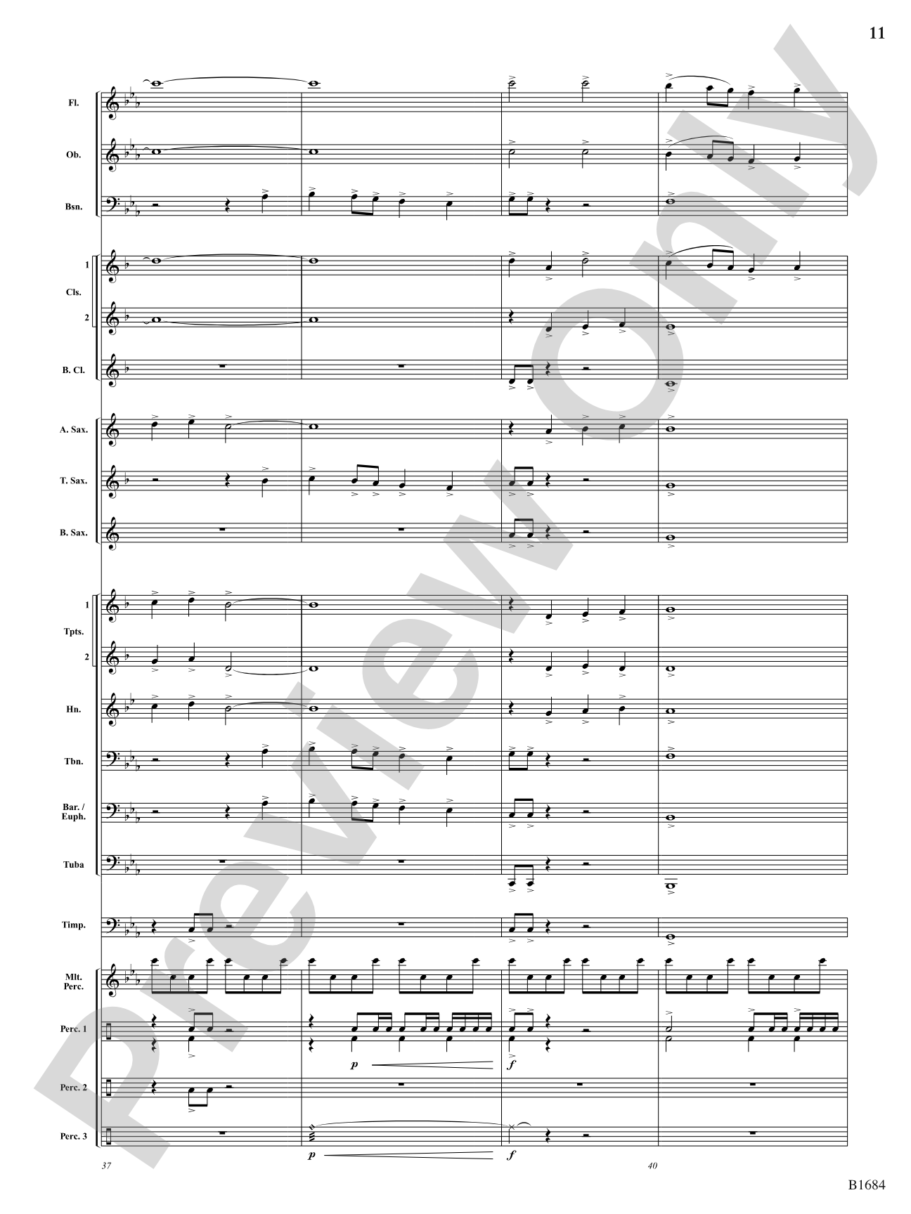 From the Concord Chronicles: Concert Band Conductor Score & Parts