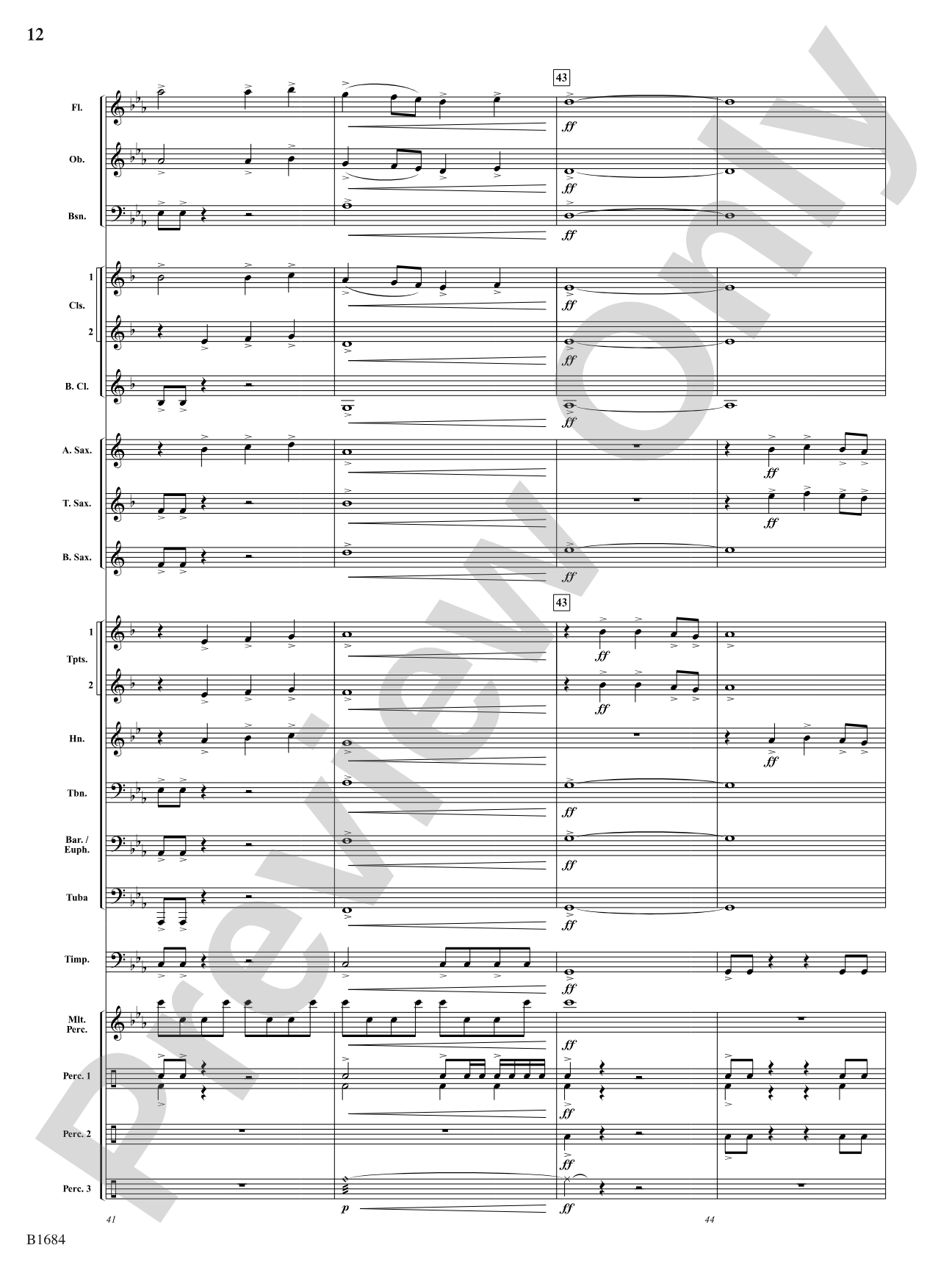 From the Concord Chronicles: Concert Band Conductor Score & Parts