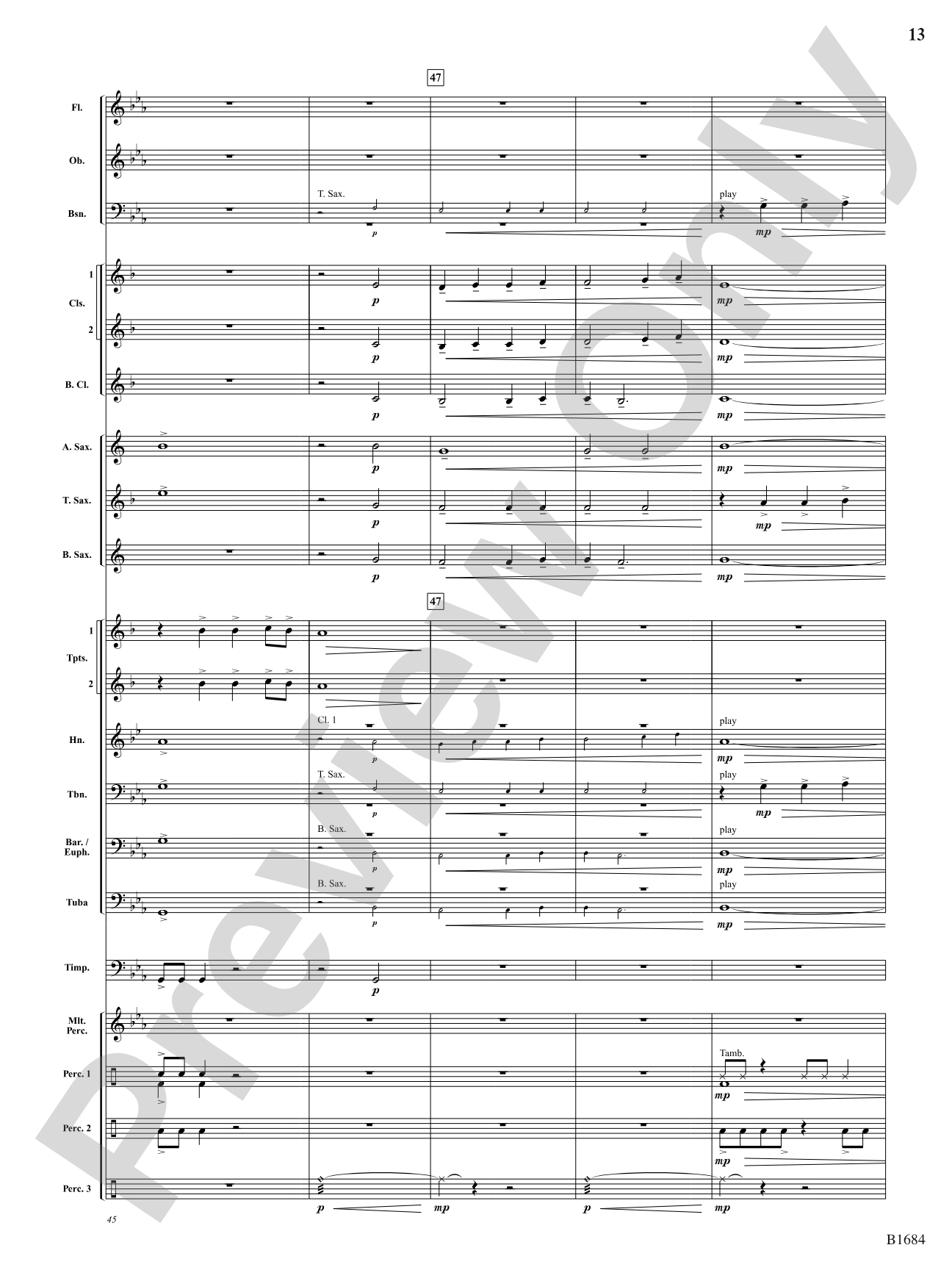 From the Concord Chronicles: Concert Band Conductor Score & Parts