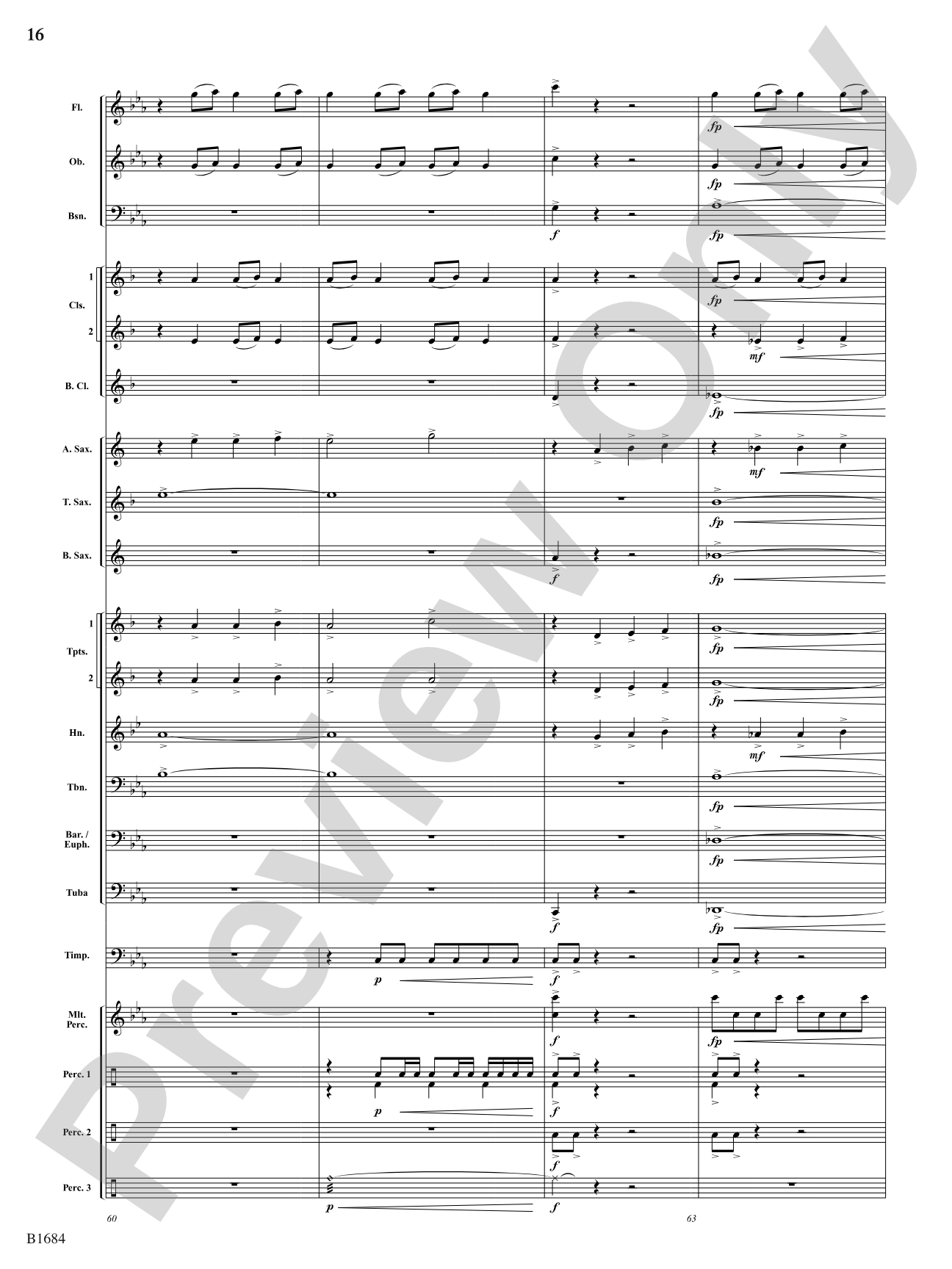 From the Concord Chronicles: Concert Band Conductor Score & Parts
