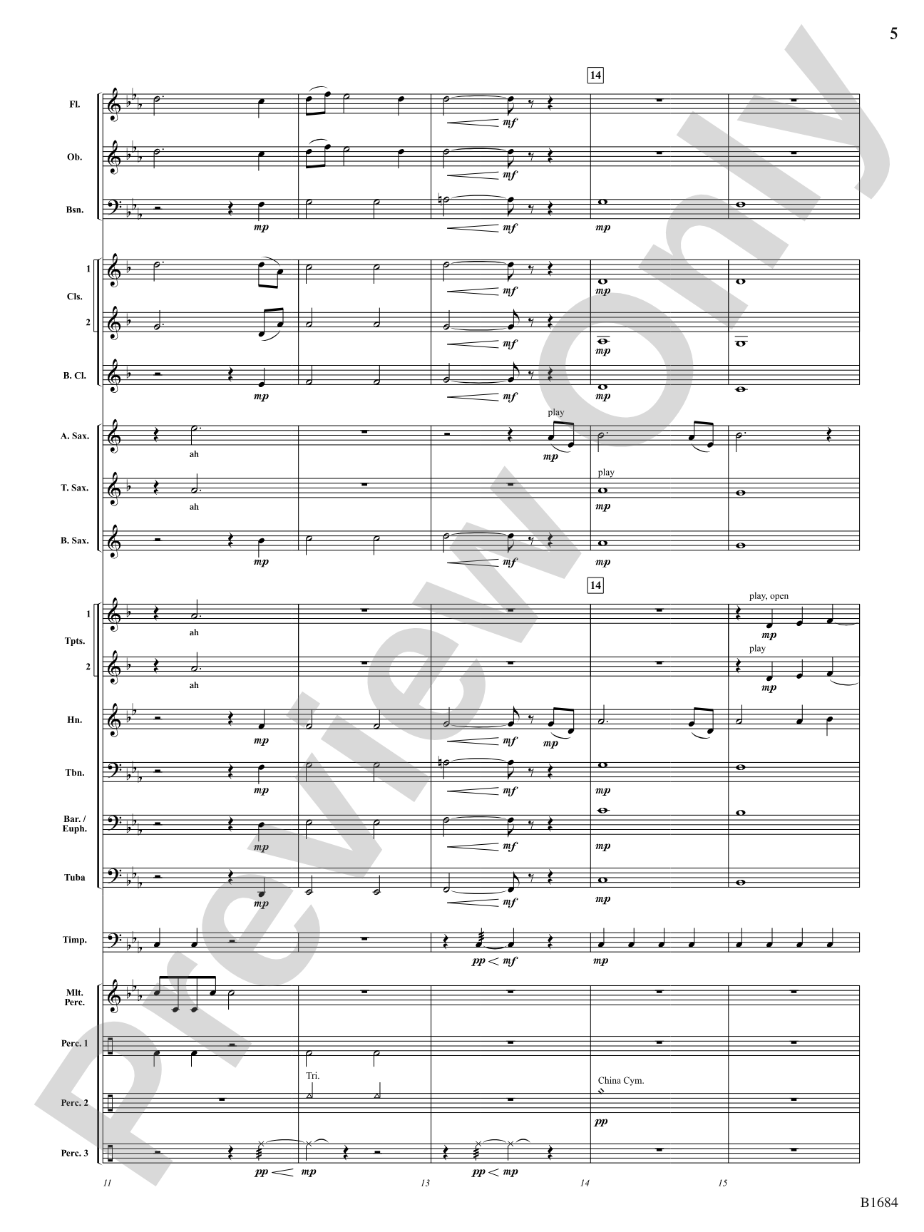 From the Concord Chronicles: Concert Band Conductor Score & Parts