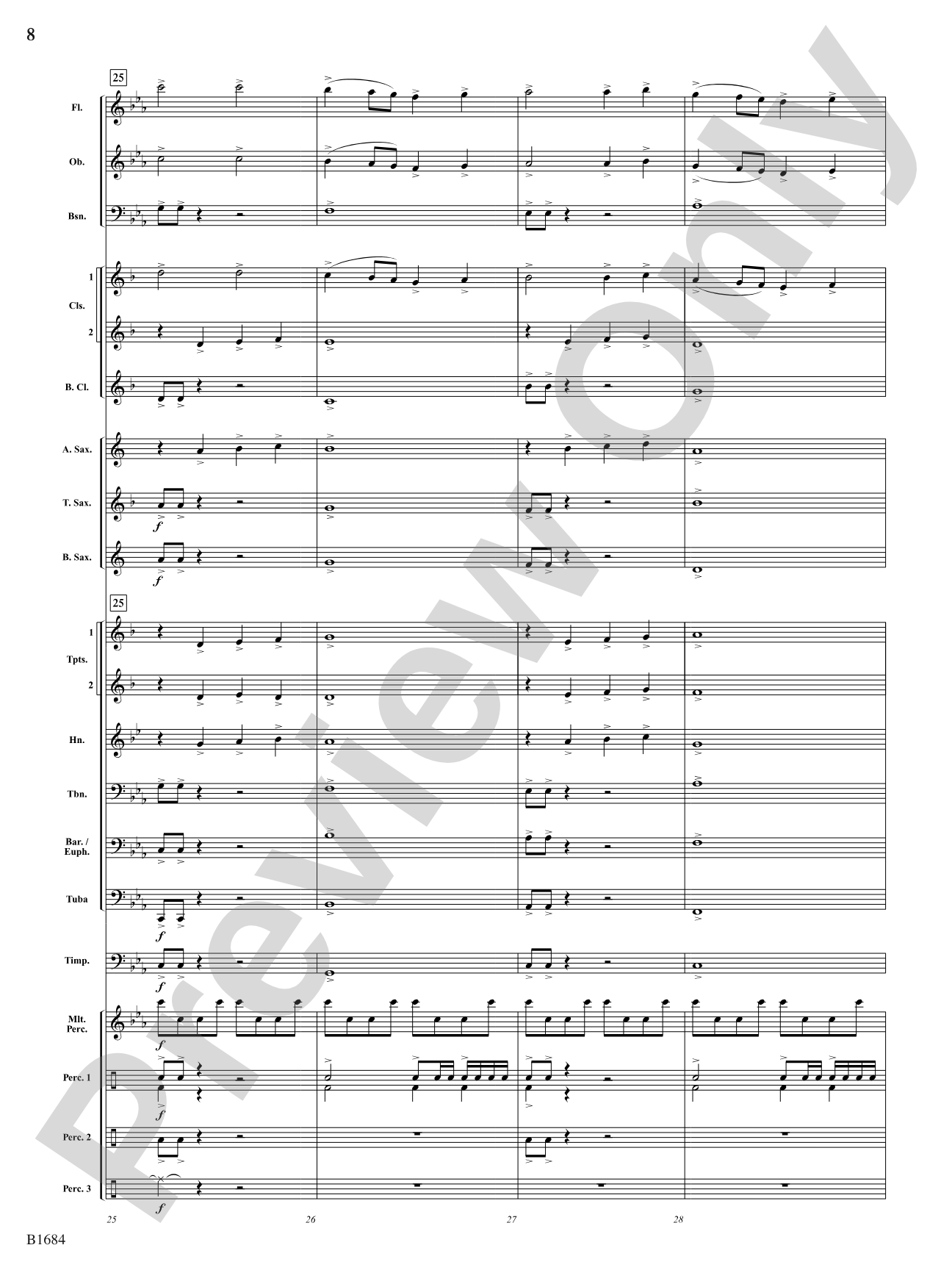 From the Concord Chronicles: Concert Band Conductor Score & Parts