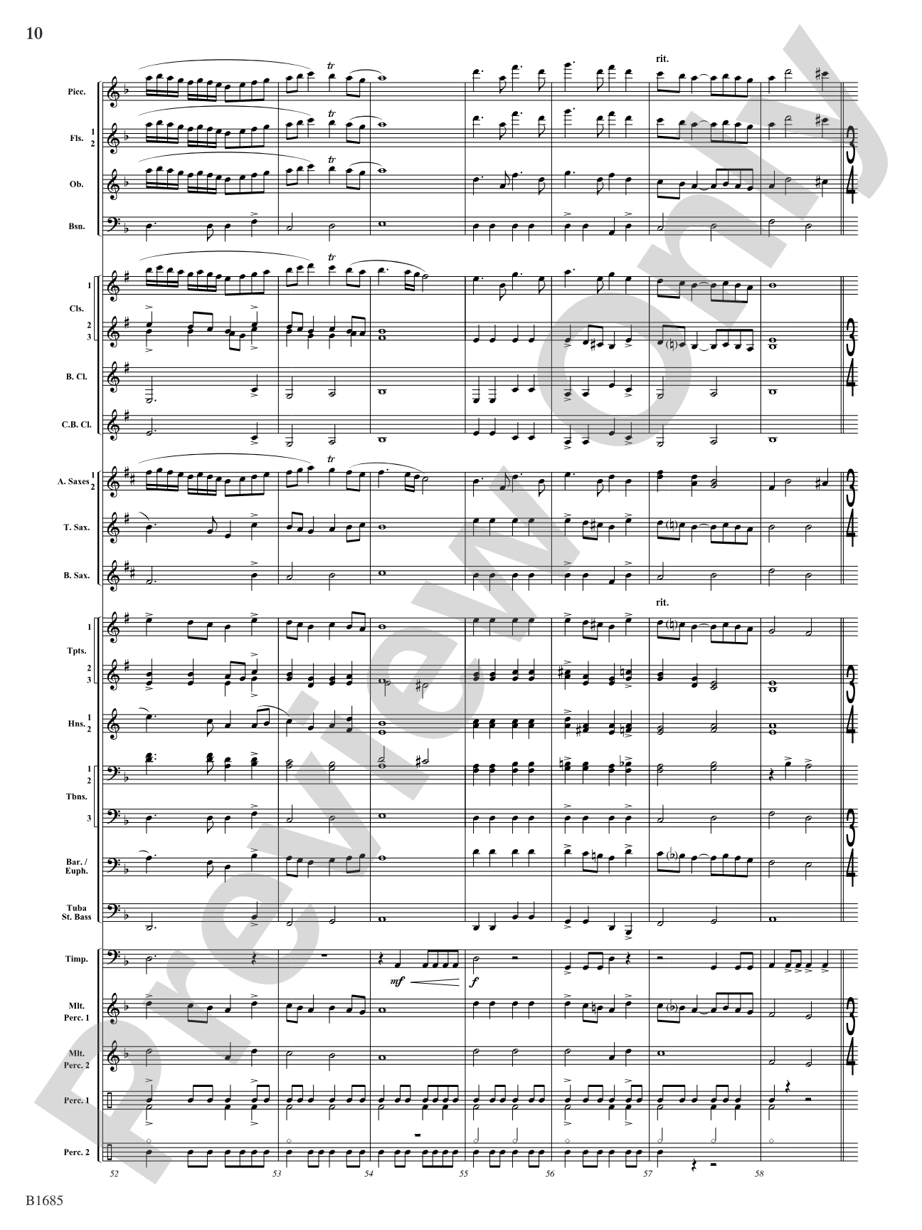 Renaissance Reimagined: Concert Band Conductor Score & Parts