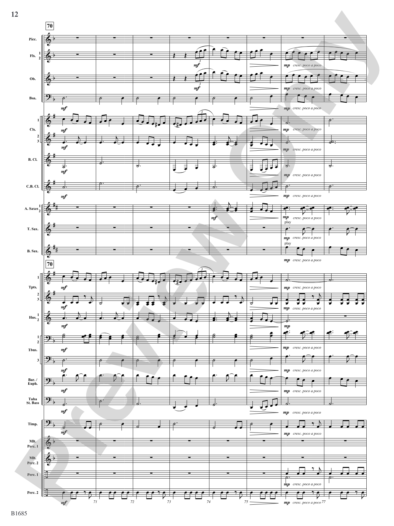 Renaissance Reimagined: Concert Band Conductor Score & Parts