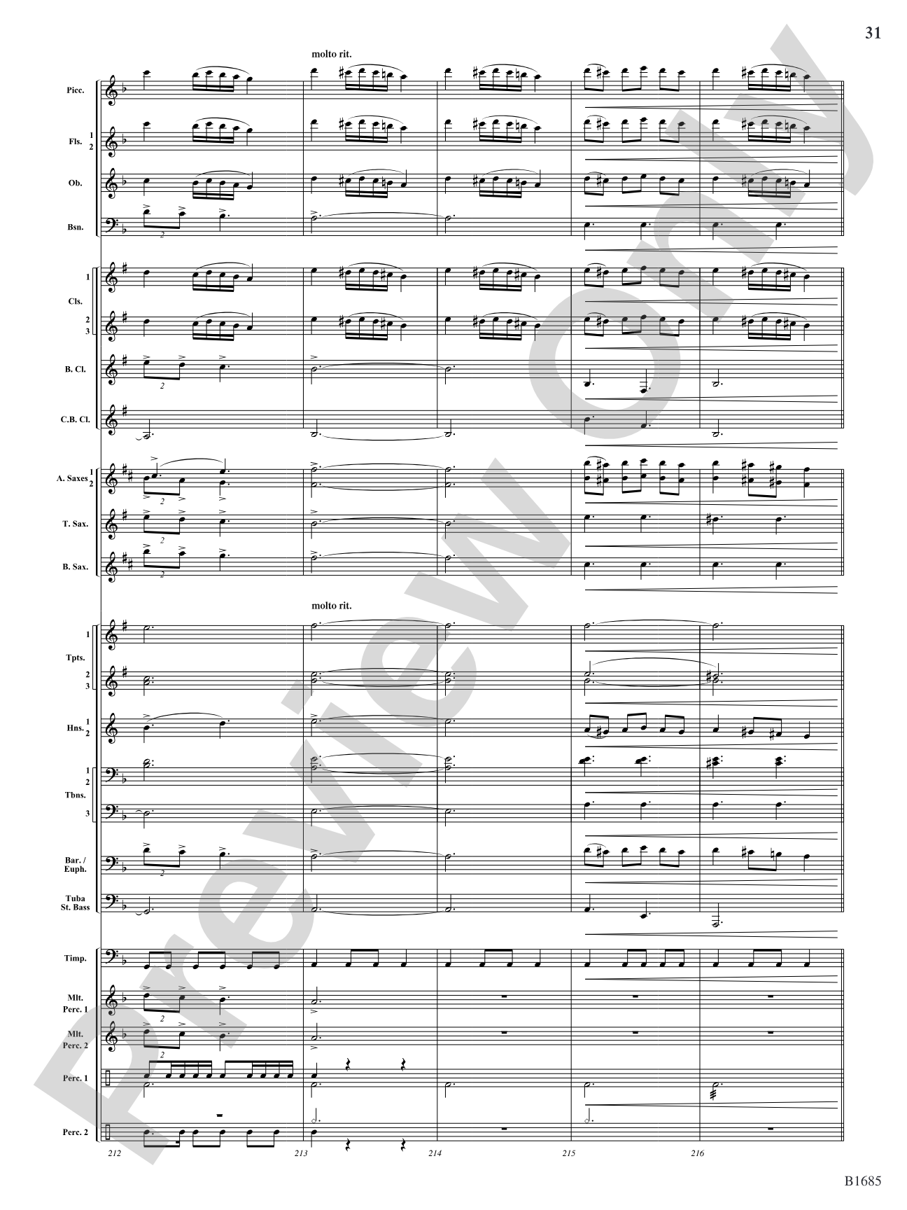 Renaissance Reimagined: Concert Band Conductor Score & Parts